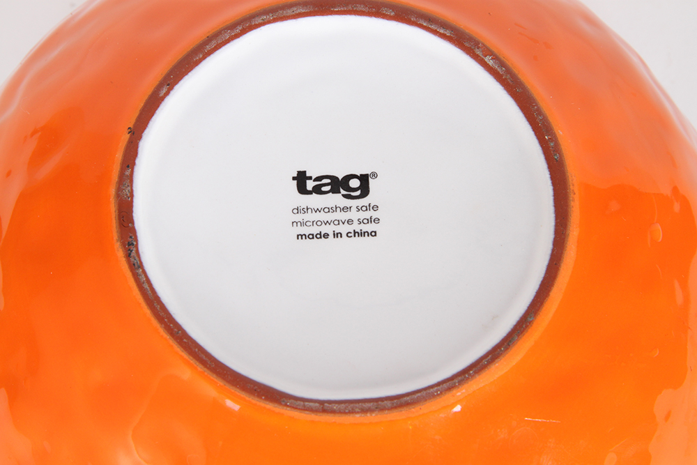 Assortment of Food Themed Dishware