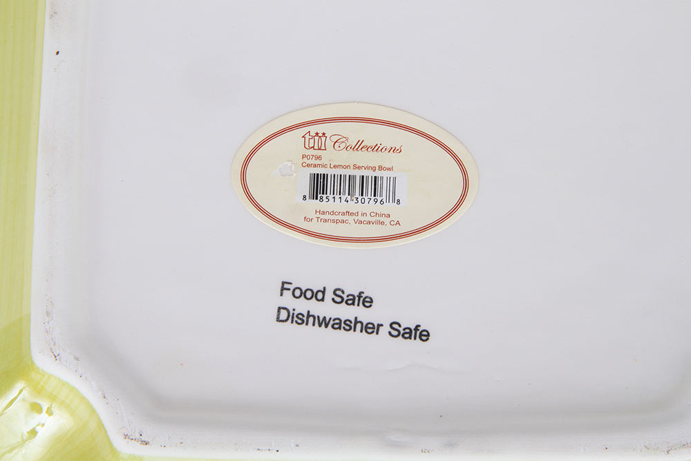 Assortment of Food Themed Dishware