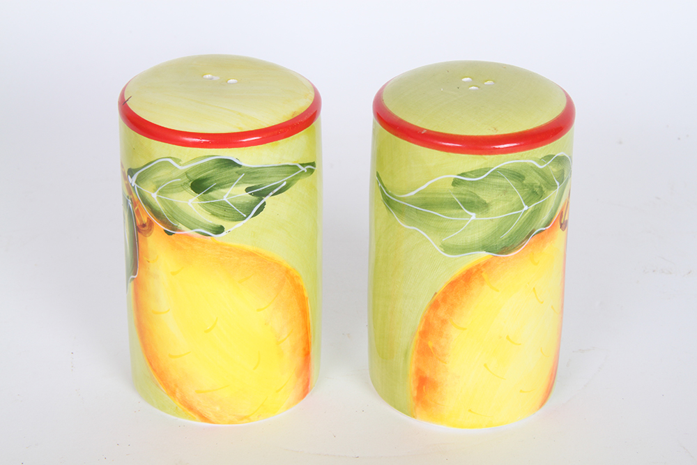 Assortment of Food Themed Dishware