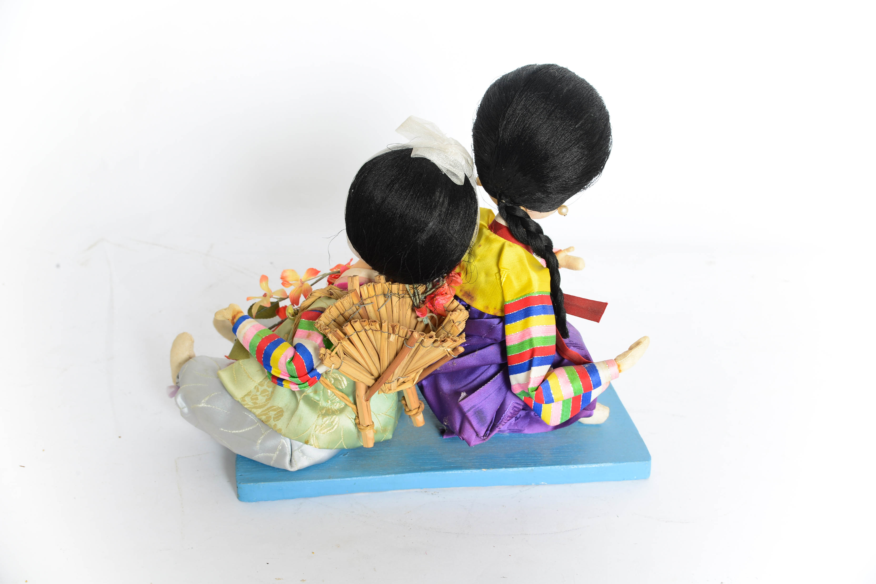 Vintage Korean Fabric Dolls
