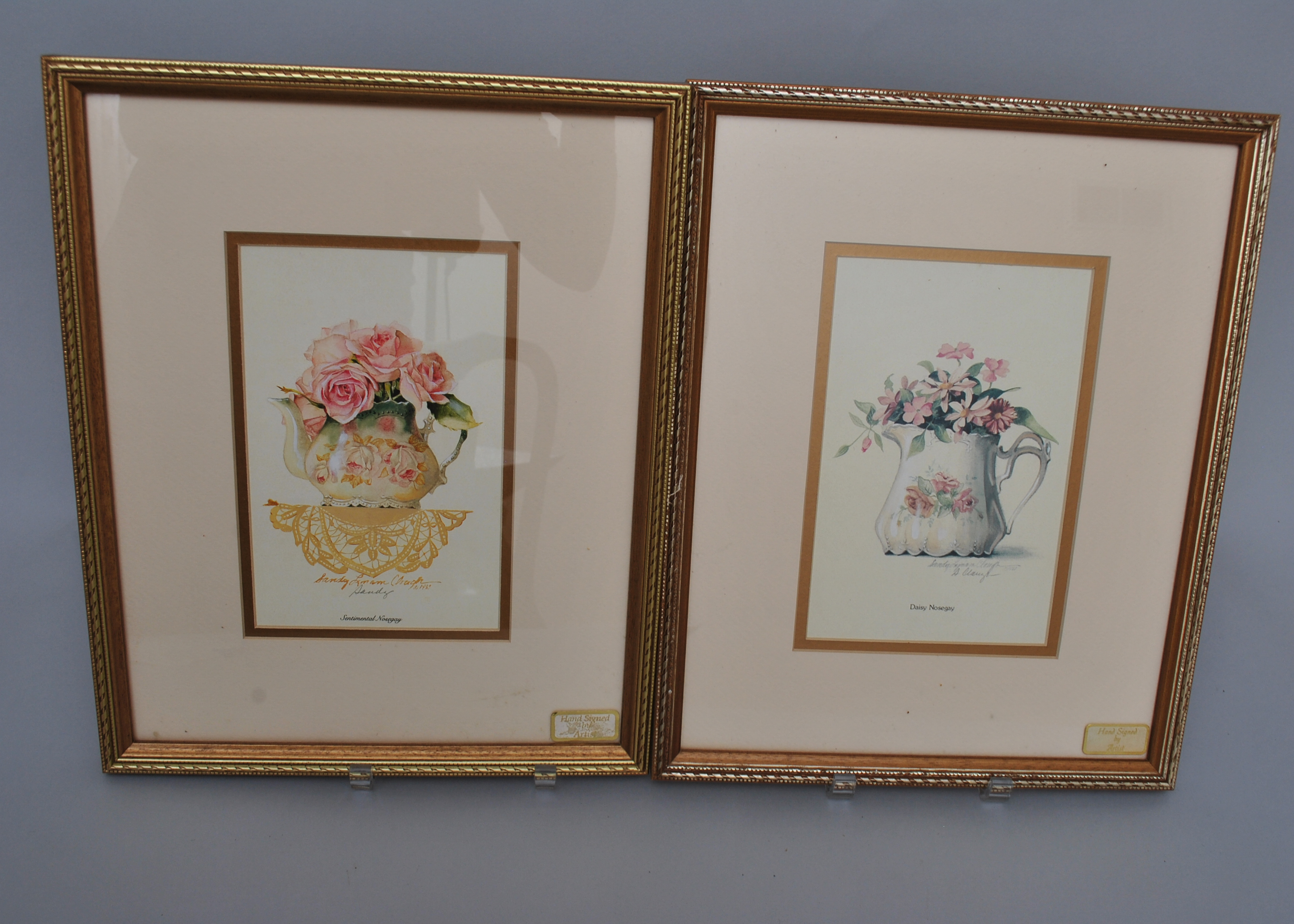 Trio of Sandy Clough Signed Offset Lithographs
