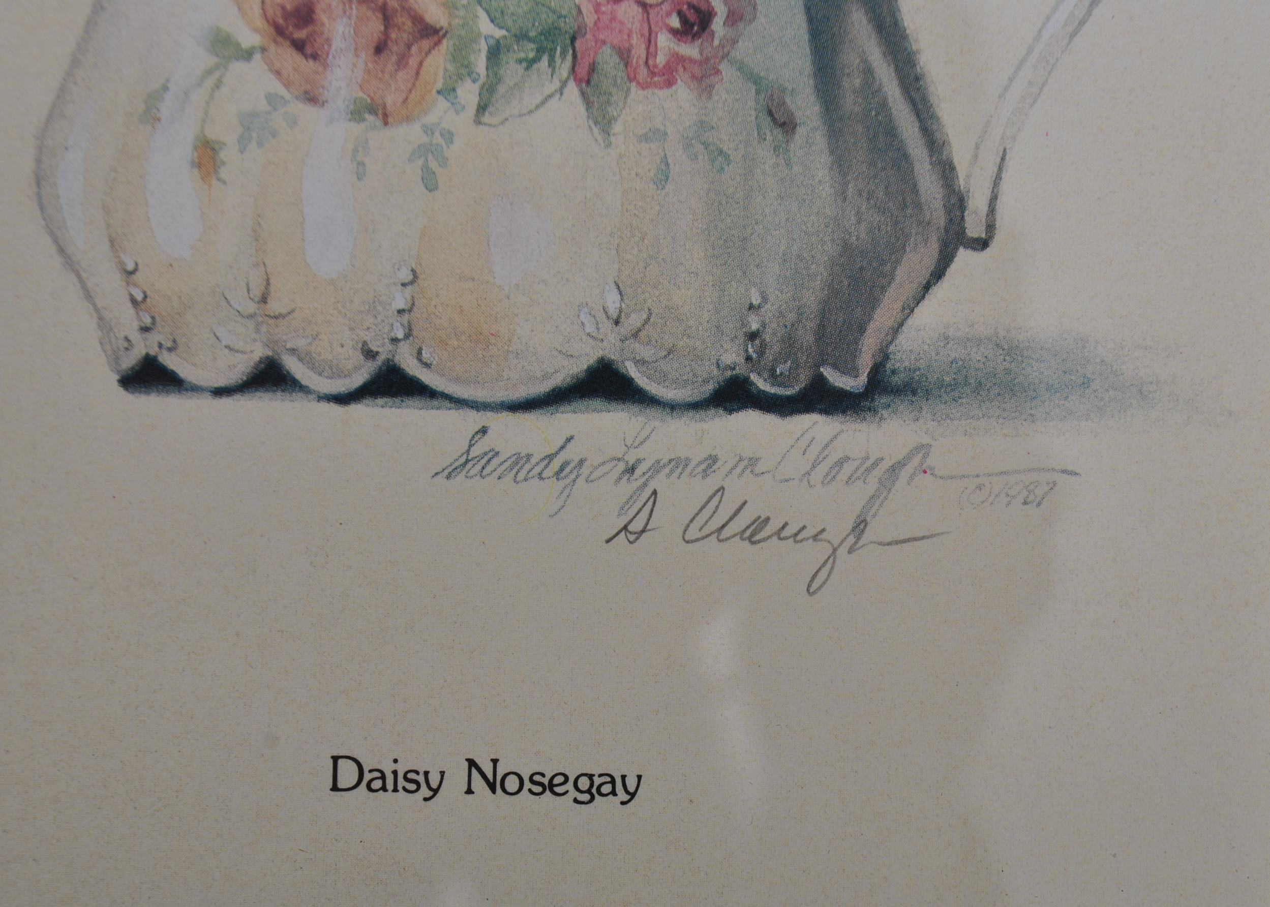 Trio of Sandy Clough Signed Offset Lithographs