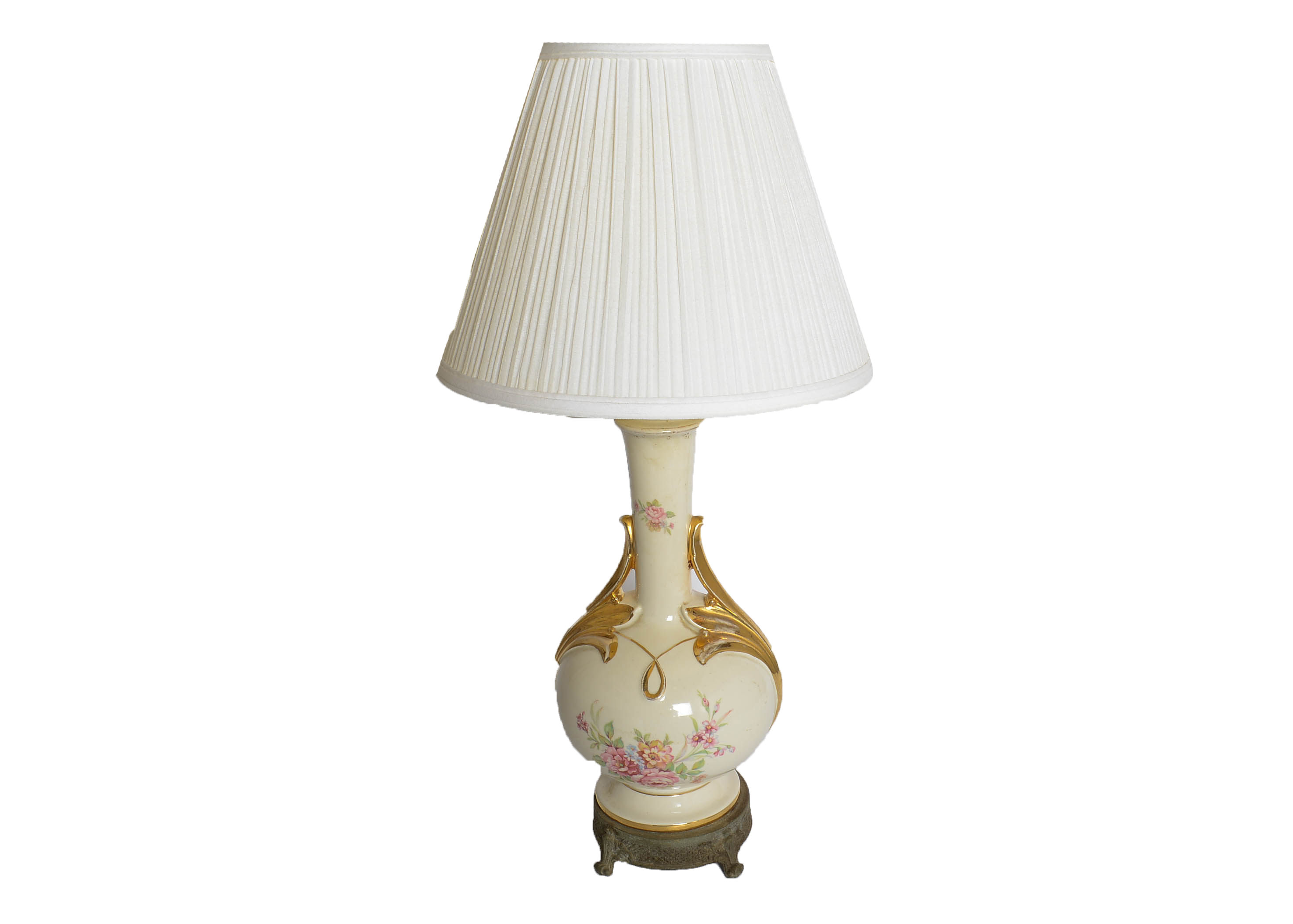 Antique Porcelain Table Lamp