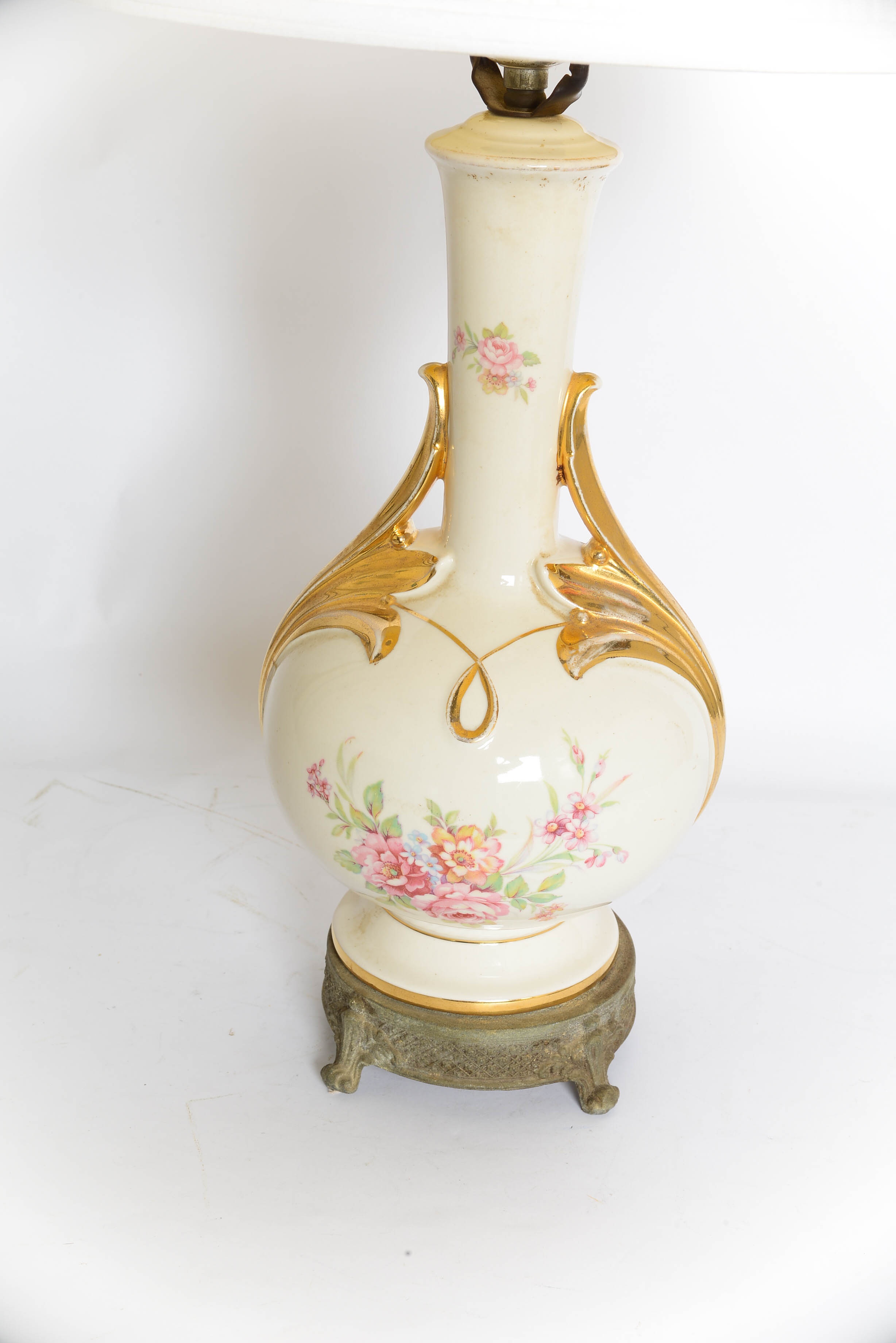 Antique Porcelain Table Lamp