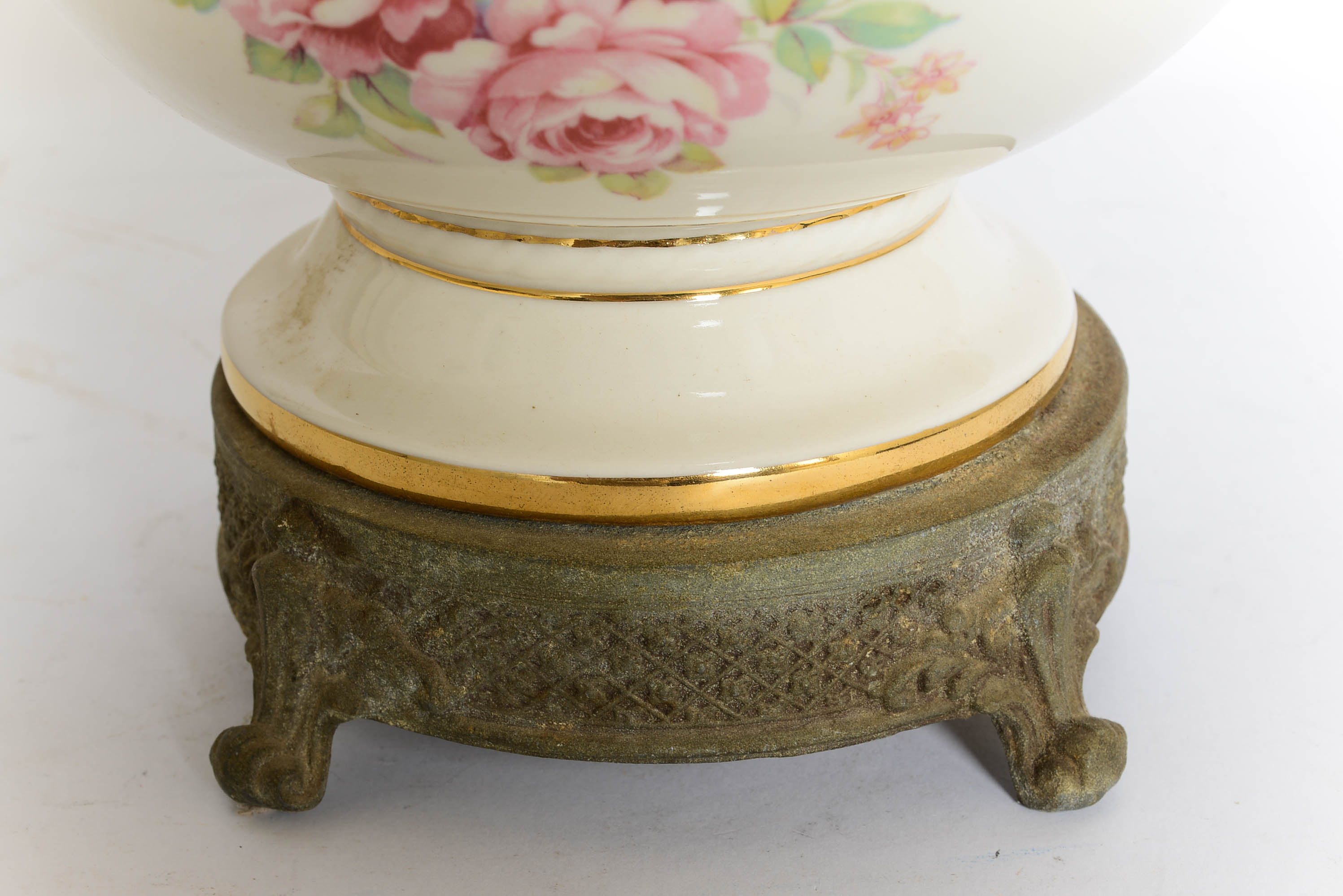 Antique Porcelain Table Lamp