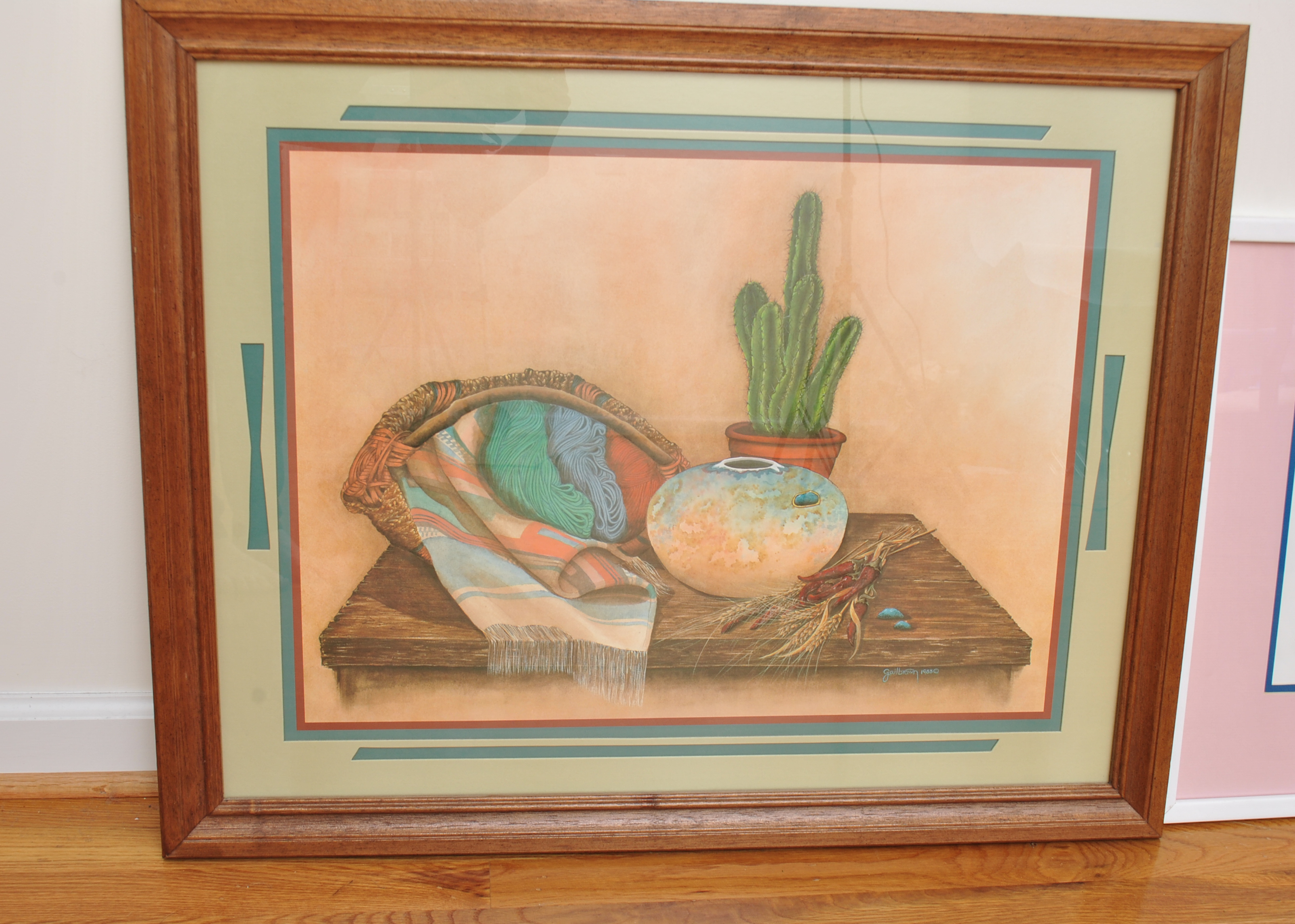 Trio of Framed Offset Lithographs