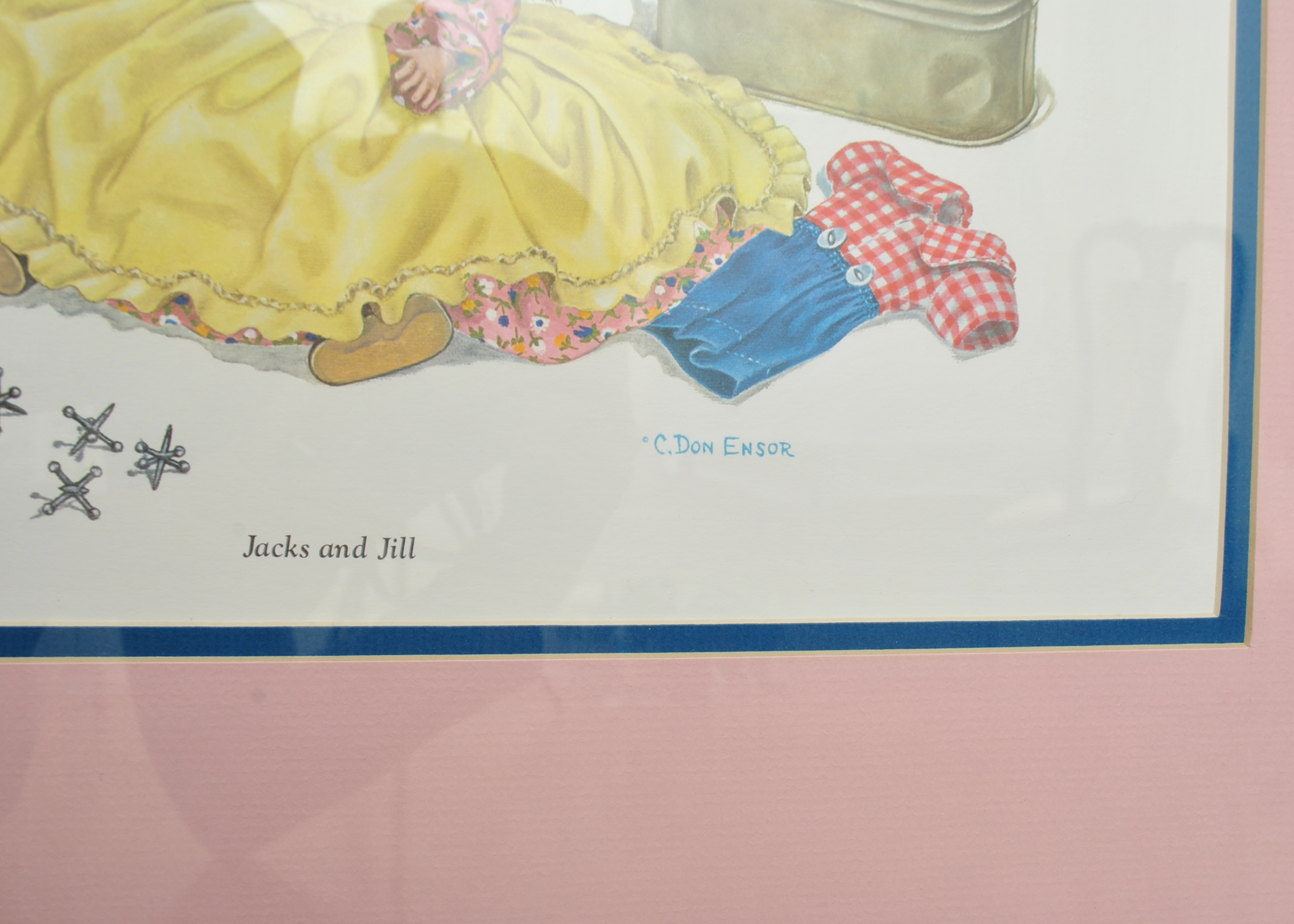 Trio of Framed Offset Lithographs