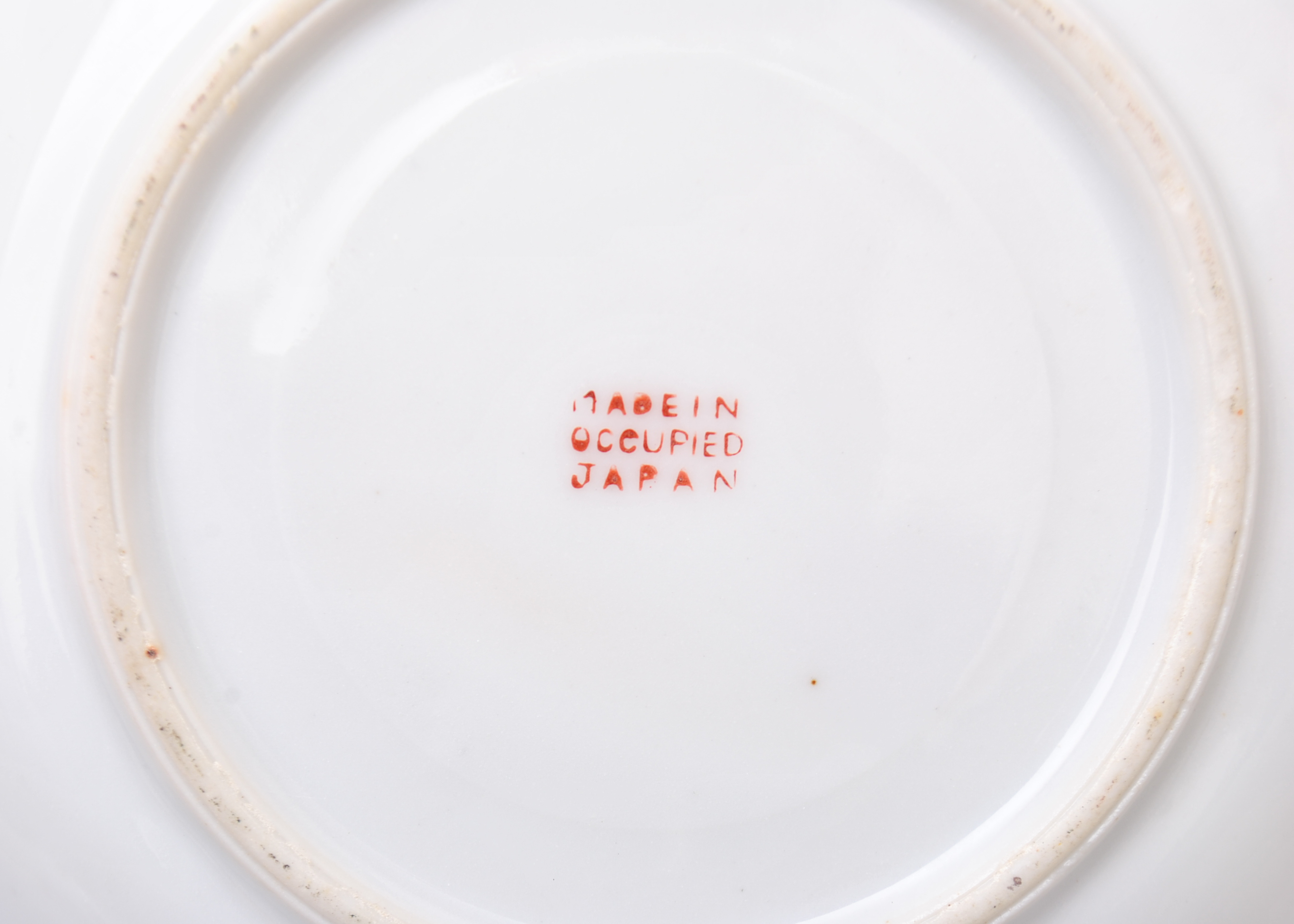Occupied Japan Coffee Cups and Saucers