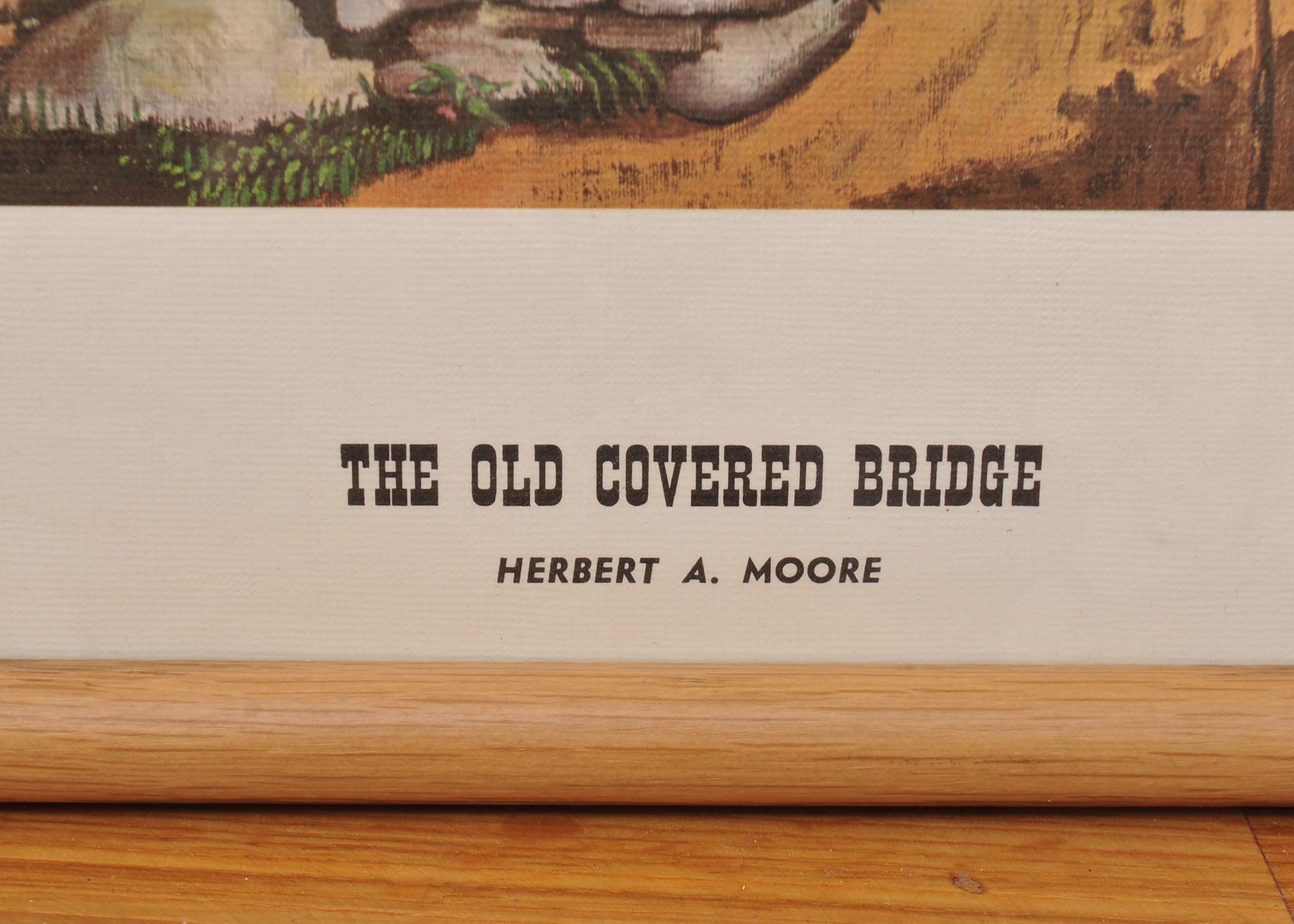 Pair of Framed Offset Lithographs by Herbert Moore & Albert De Lavault