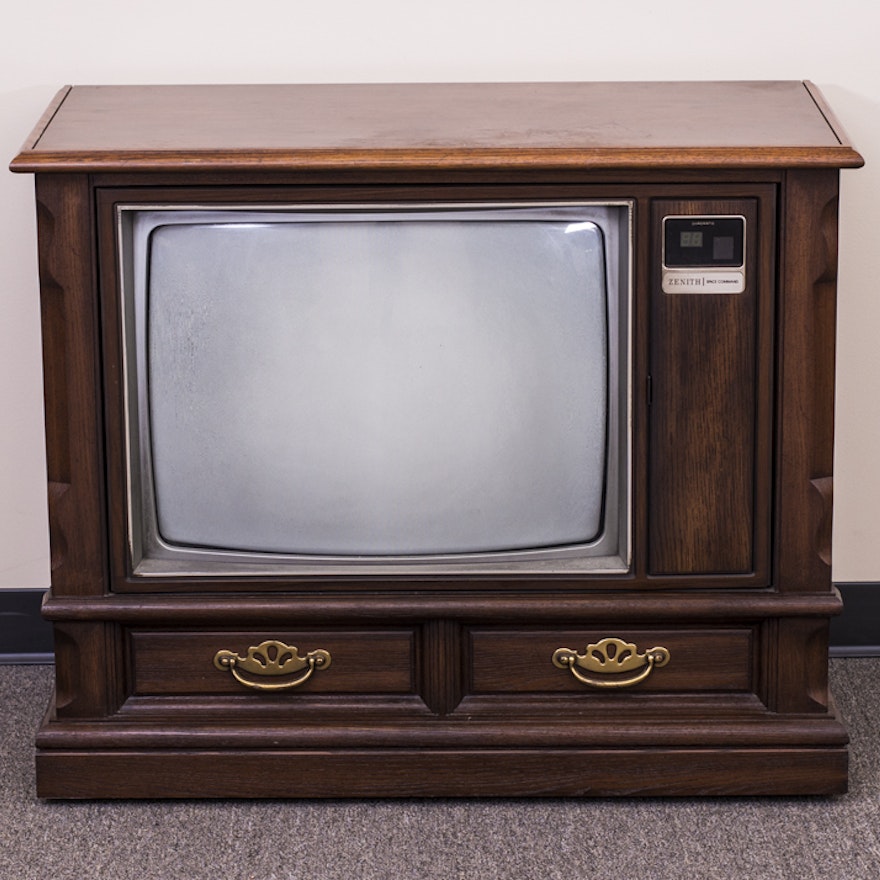 Vintage Zenith Color TV