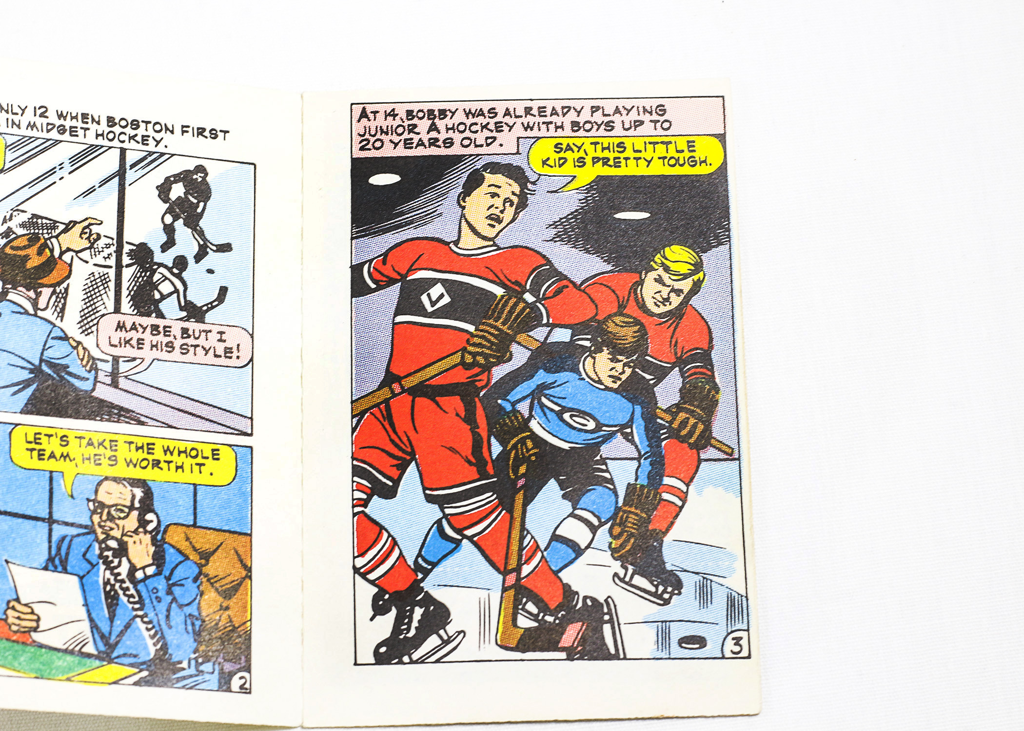 Assortment of Vintage Hockey Comics