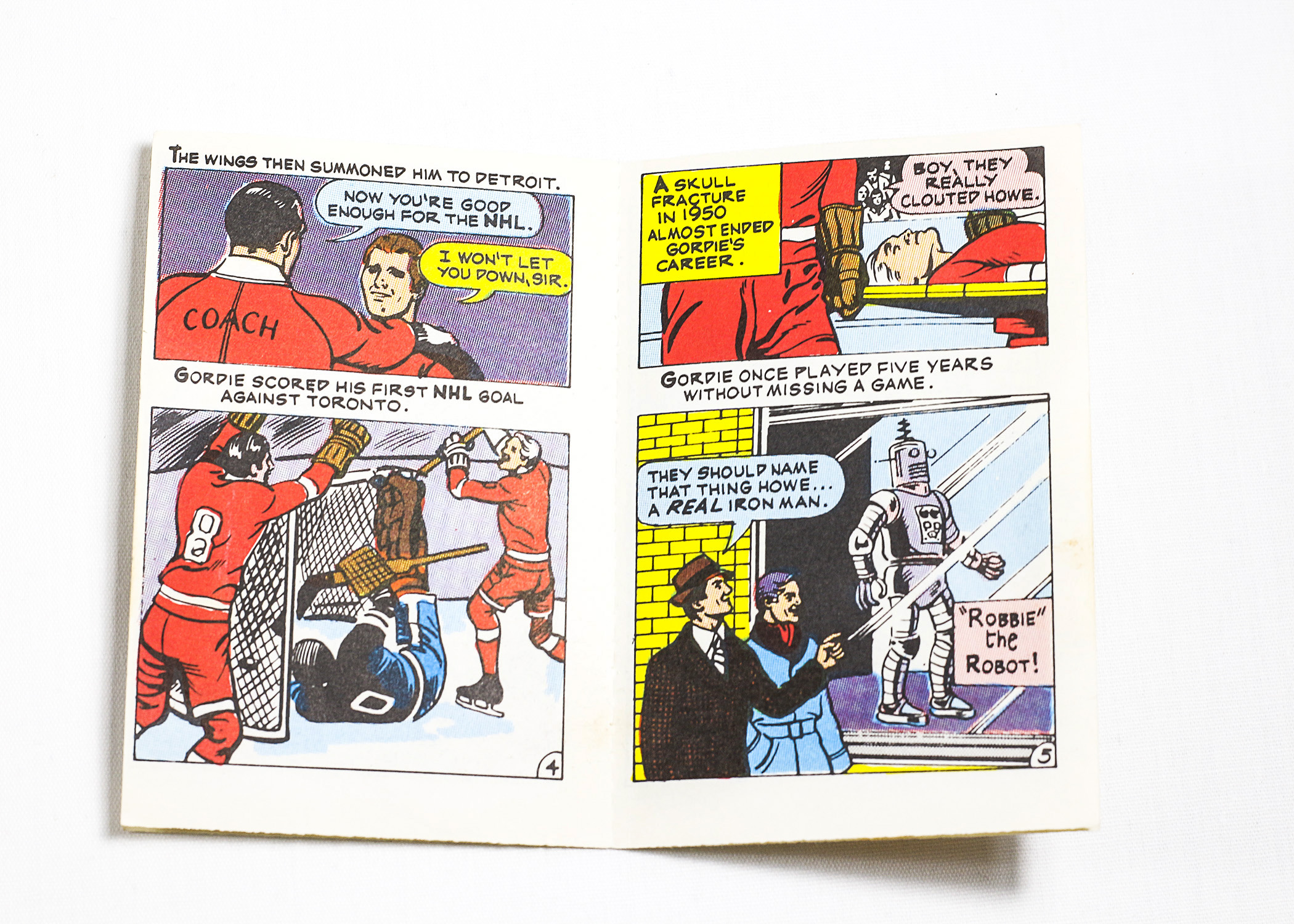 Assortment of Vintage Hockey Comics