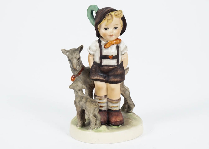 Rare "Little Goat Herder" Hummel Figurine