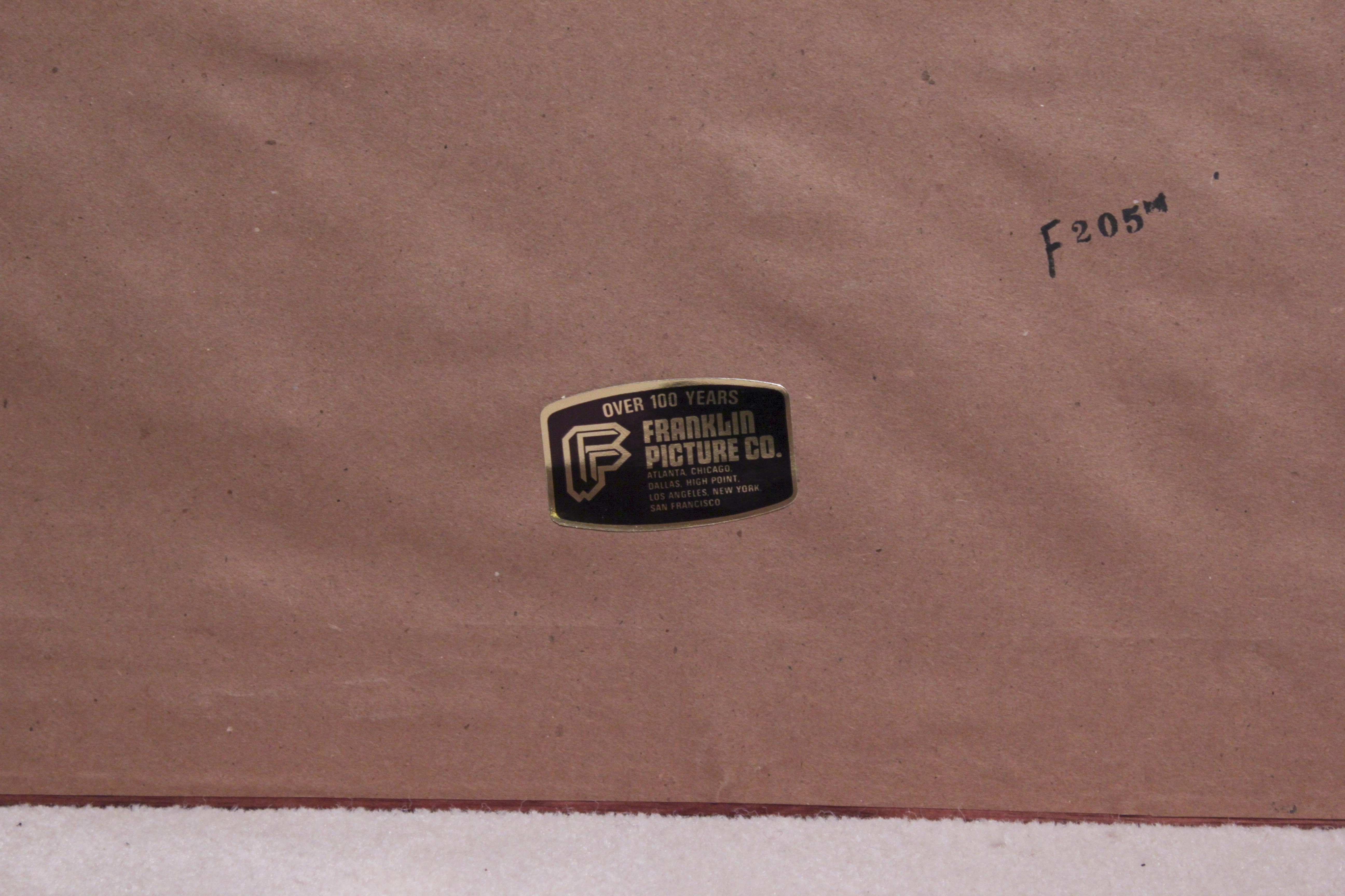 Signed and Numbered Print of Watercolor by V. Weller