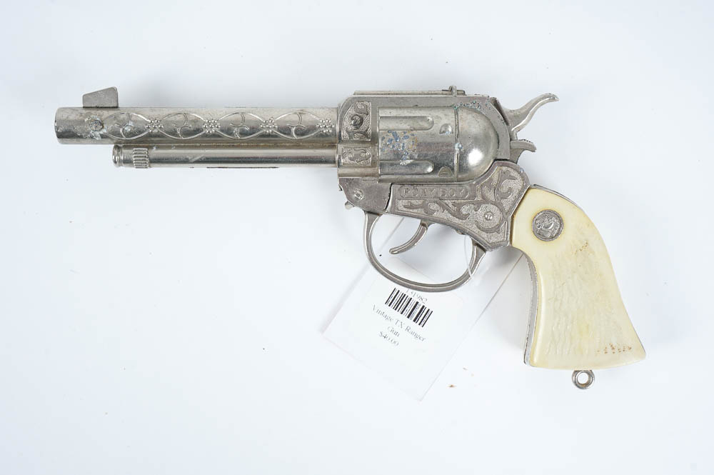 Vintage Toy Cap Pistol Collection