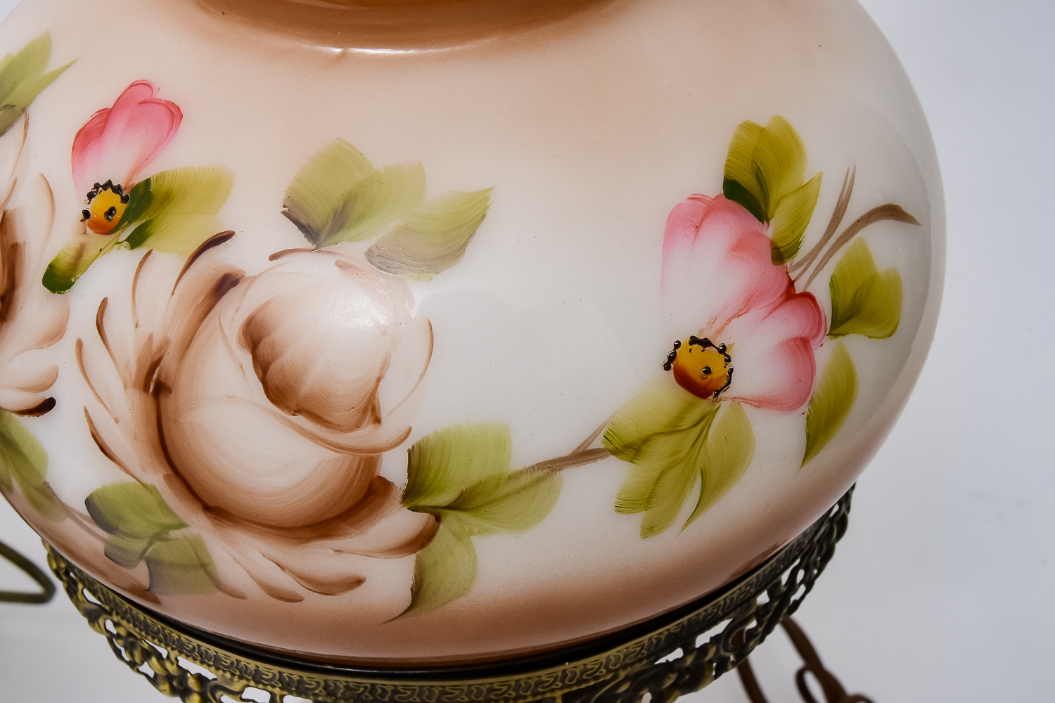 Victorian Style Glass Lamps