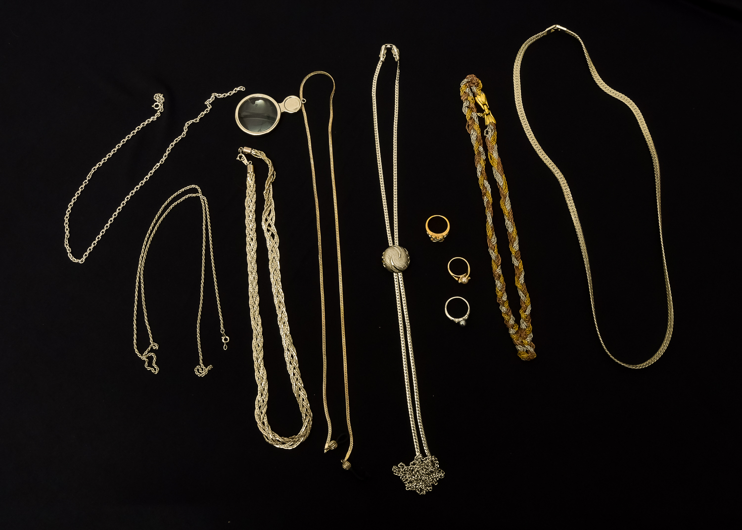 Assortment of Costume Jewelry