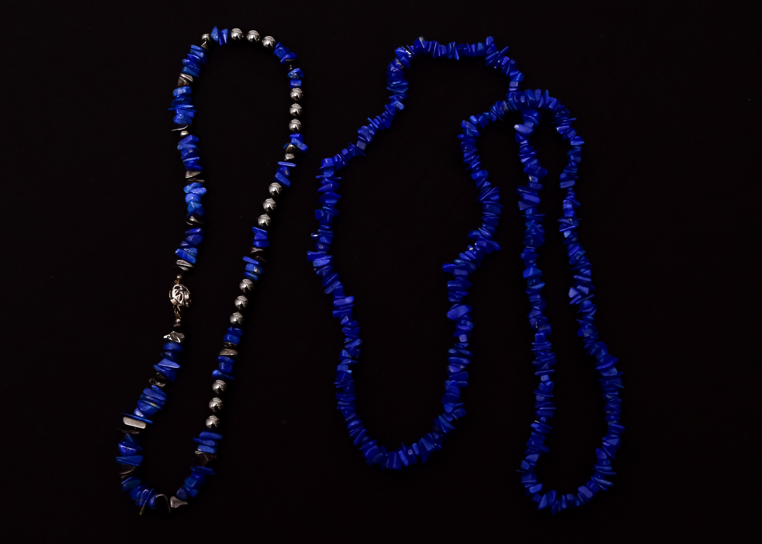 Lapis Lazuli Beaded Necklaces