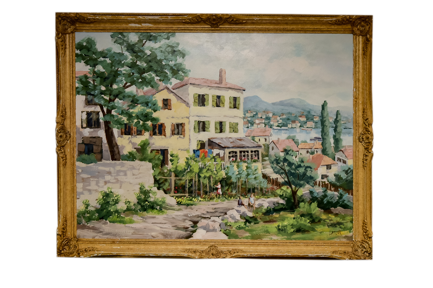 Large Framed Painting