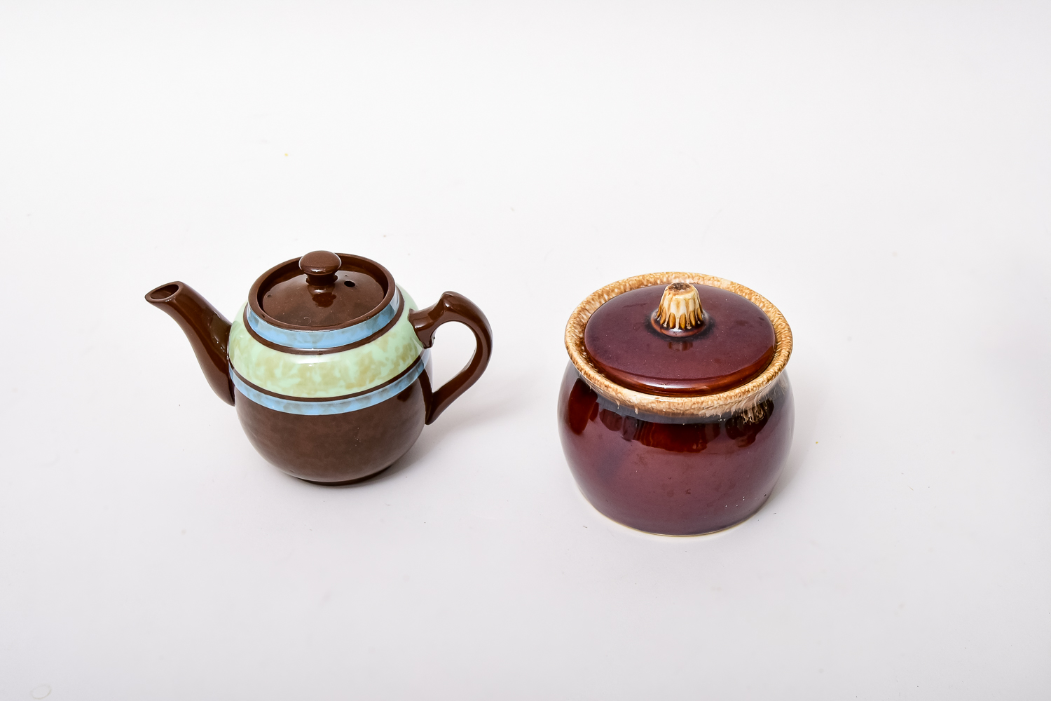 Collection of Teapots and Creamers