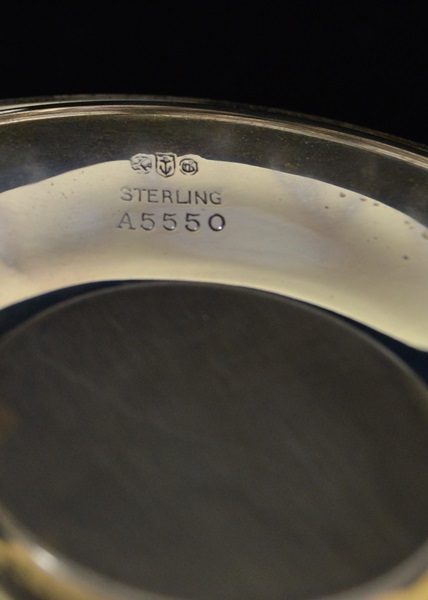 Antique Sterling Silver and Lenox Demitasse Cups and Plates