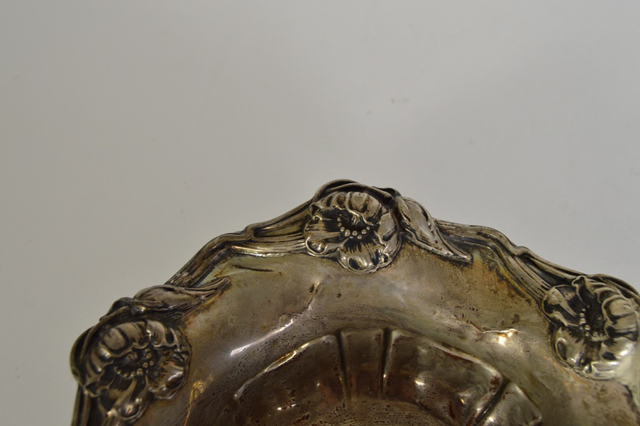 Art Nouveau Style Sterling Silver Bowl