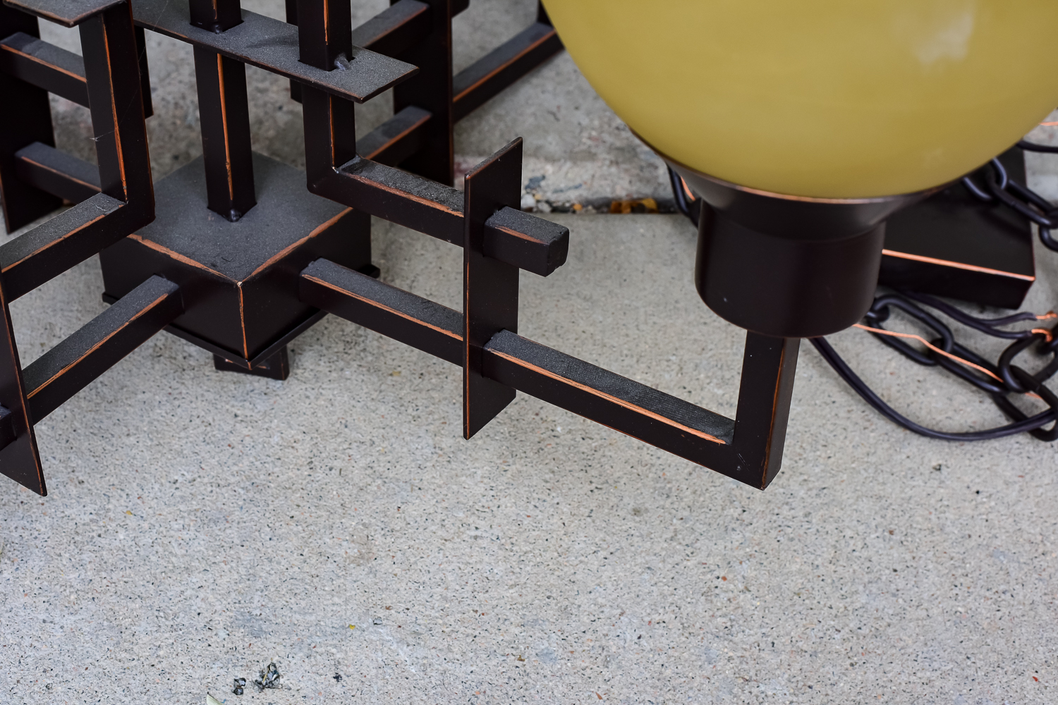 Mission Style Chandelier