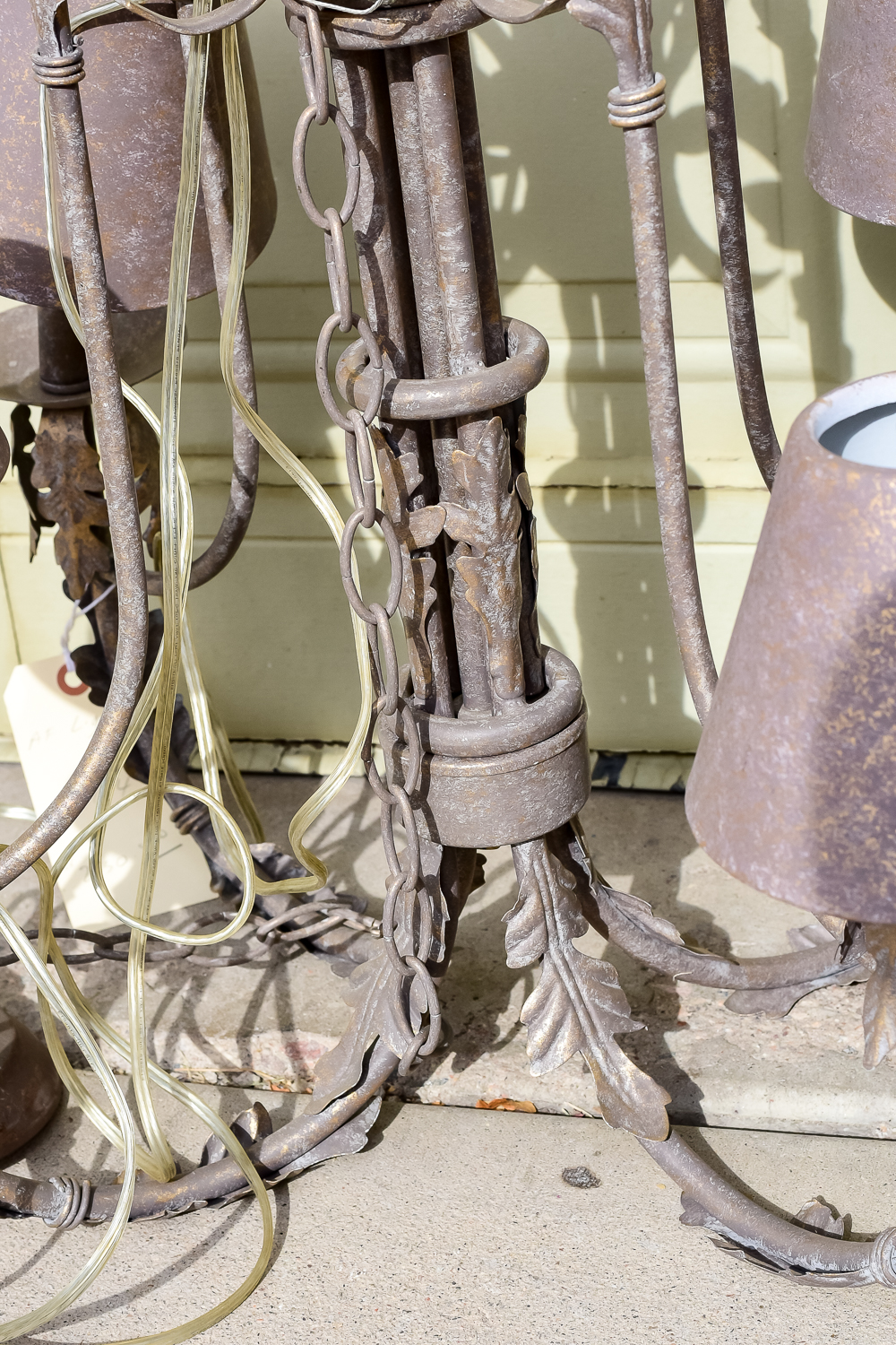 Metal French Country Chandelier