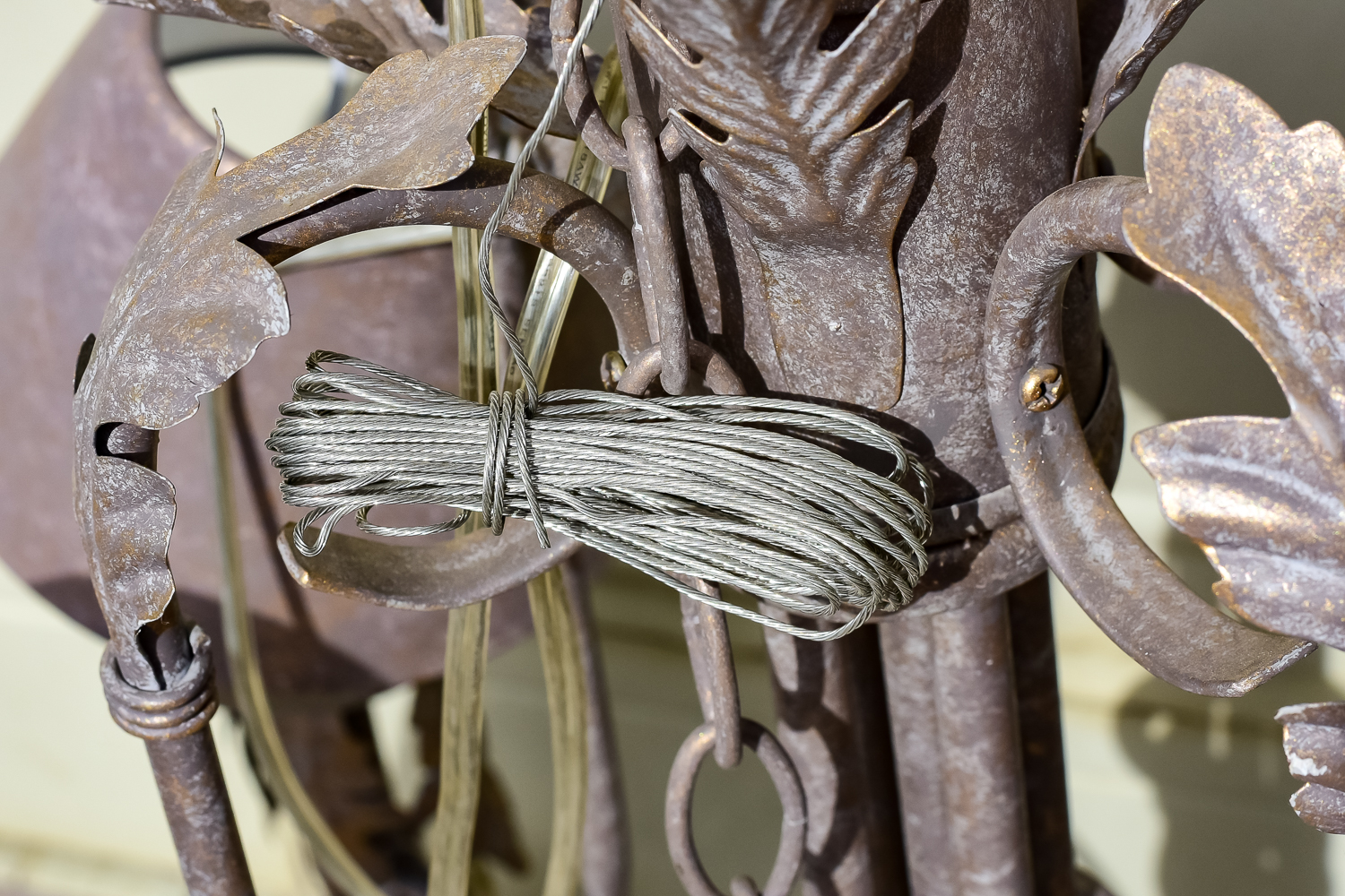 Metal French Country Chandelier