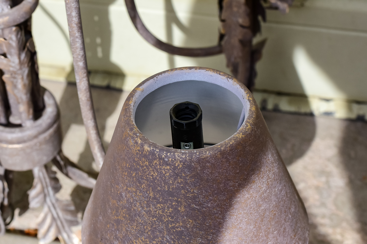 Metal French Country Chandelier