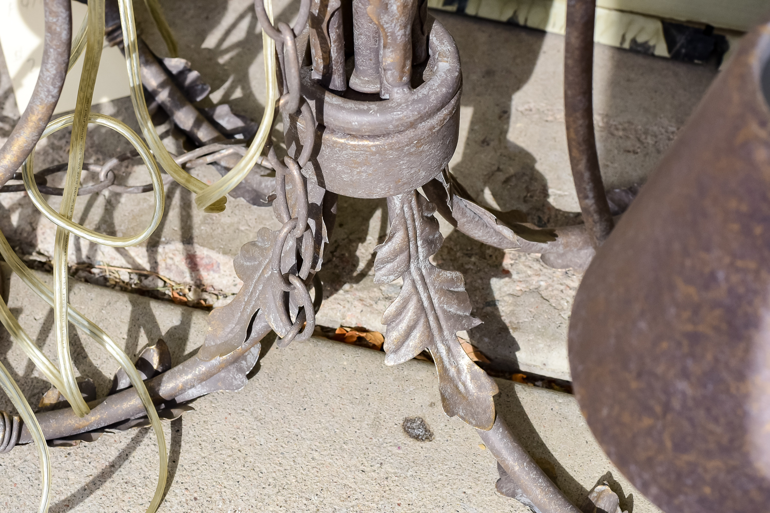 Metal French Country Chandelier