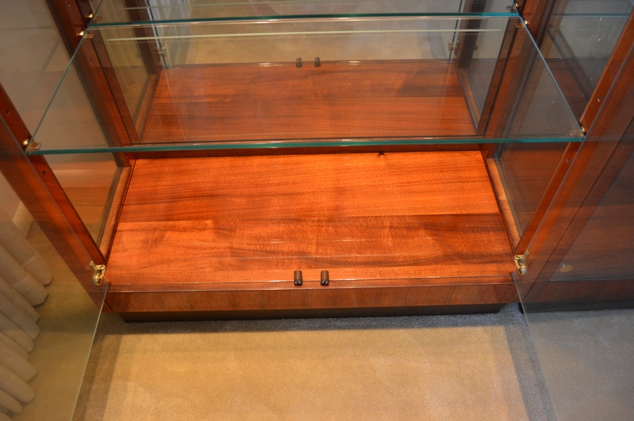 Large Glass Front Lighted Display Cabinet