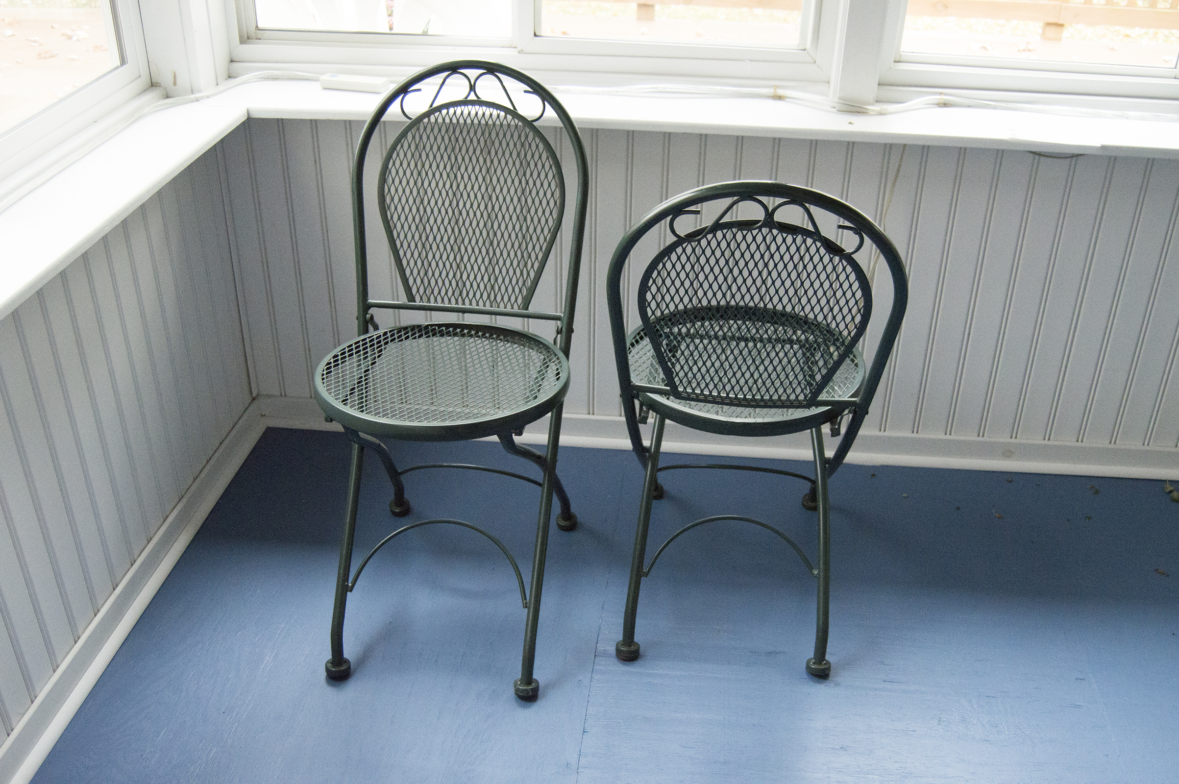 Metal Outdoor Cafe Set