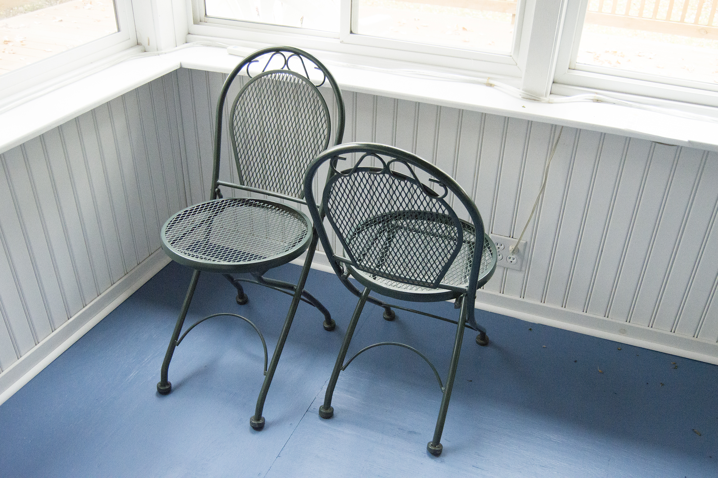 Metal Outdoor Cafe Set