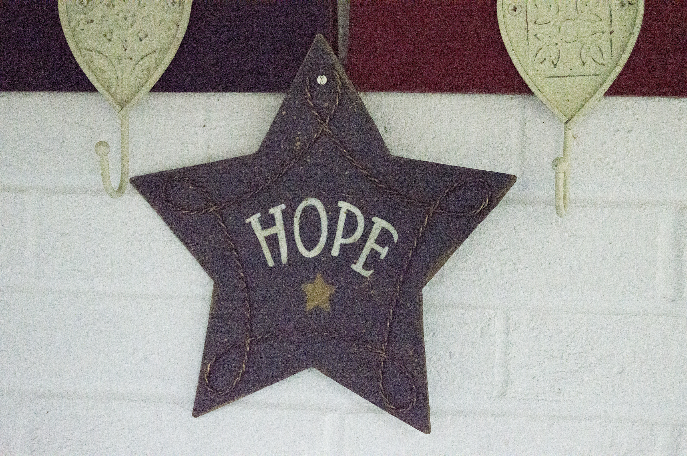 Red, White, and Blue Wall Hangings