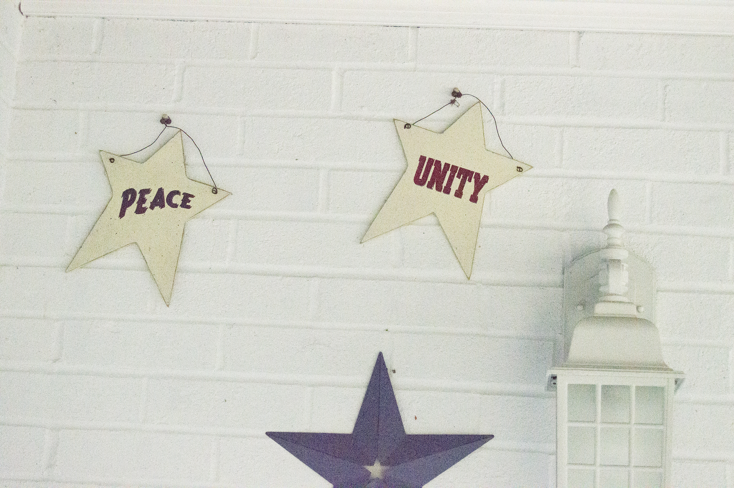 Red, White, and Blue Wall Hangings