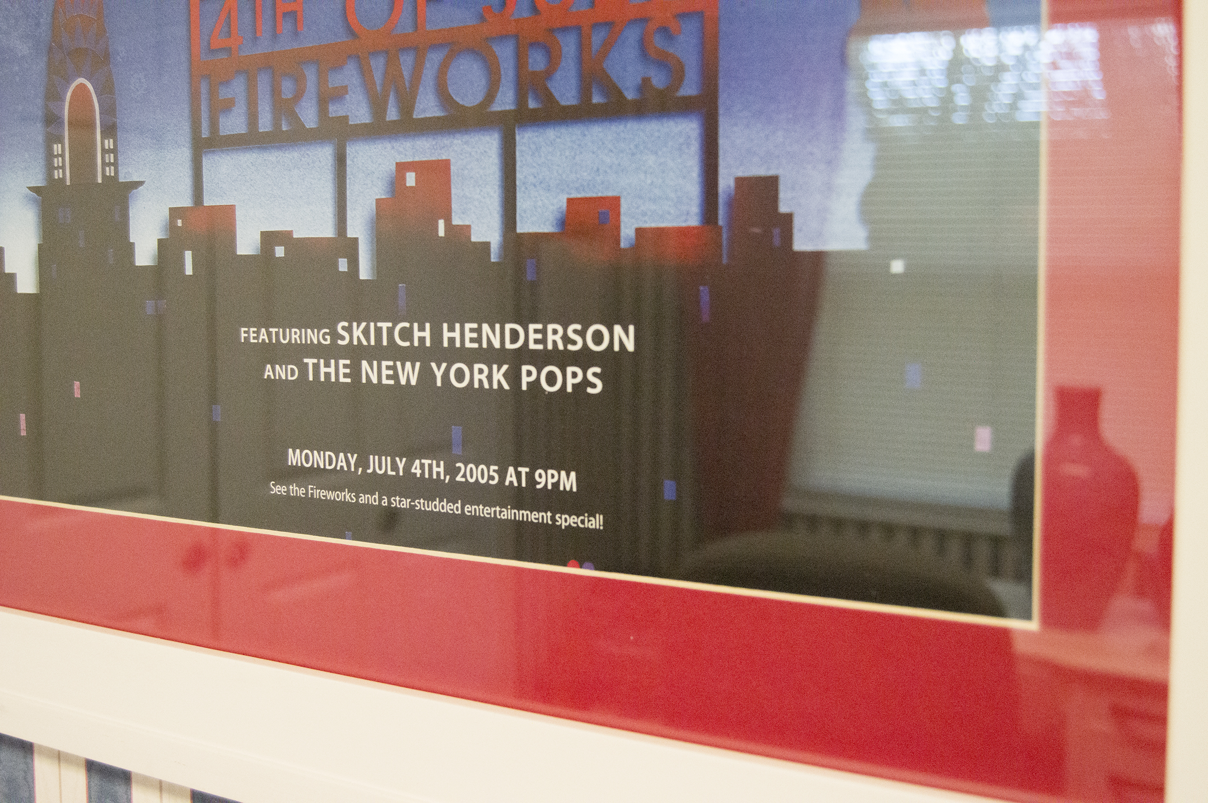 Pair of Macy's July 4th Fireworks Posters