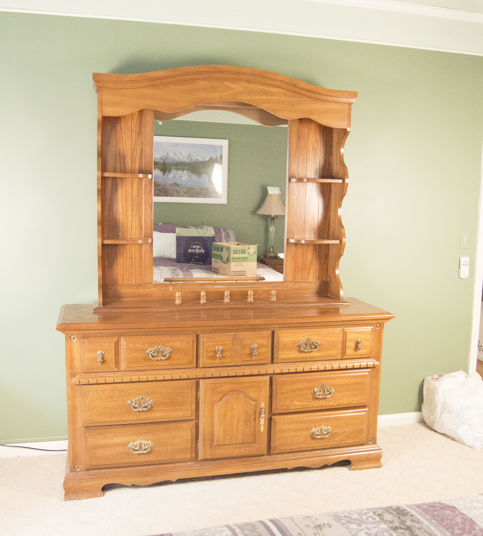 Mirrored Dresser