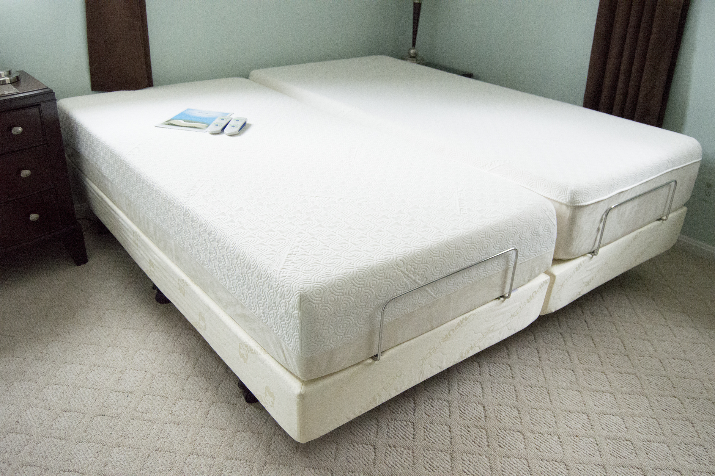 Pair of Tempur-Pedic Advanced Ergo Twin Extra Long Beds