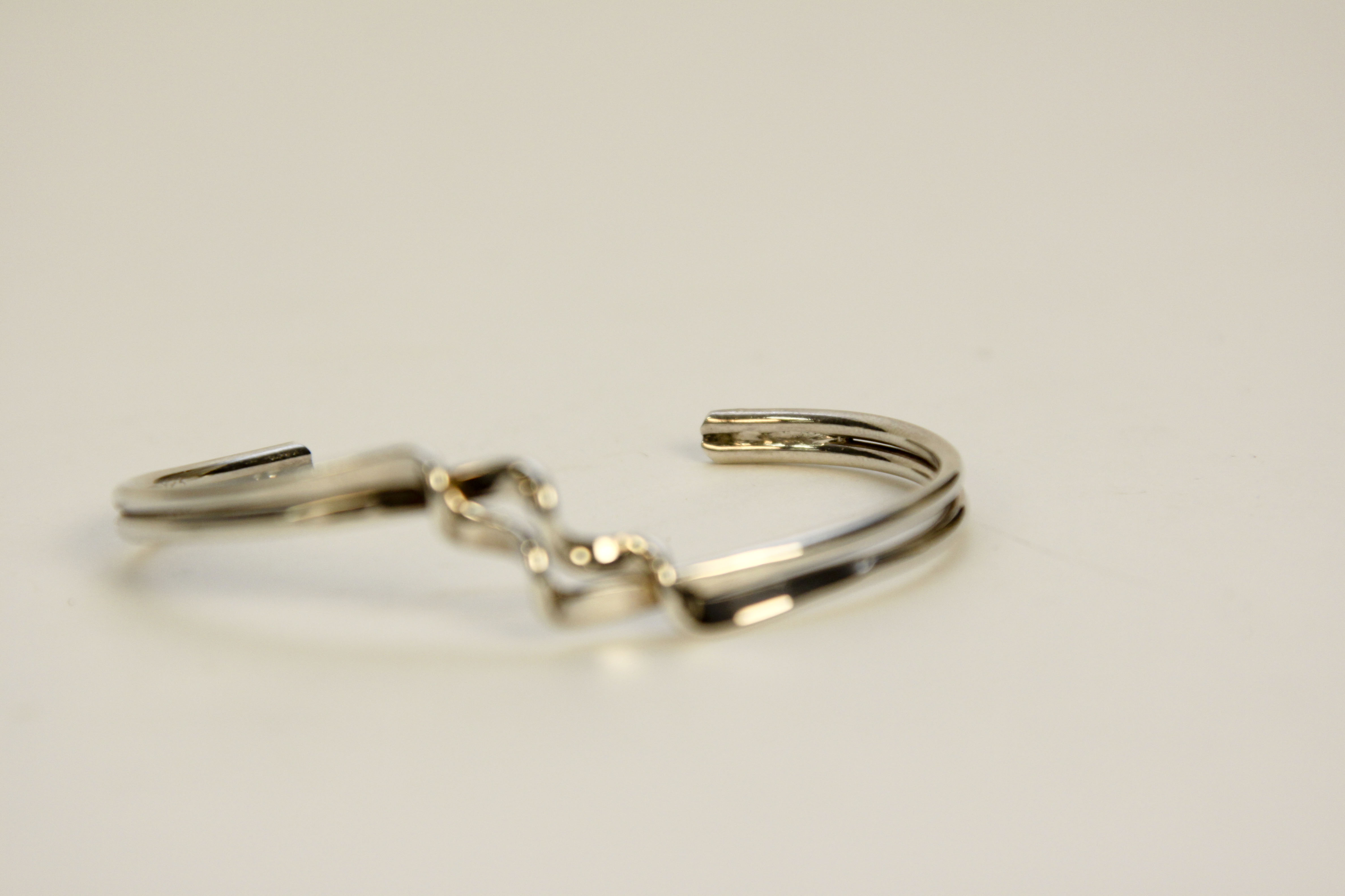 Sterling Silver Twisted Arm Cuff