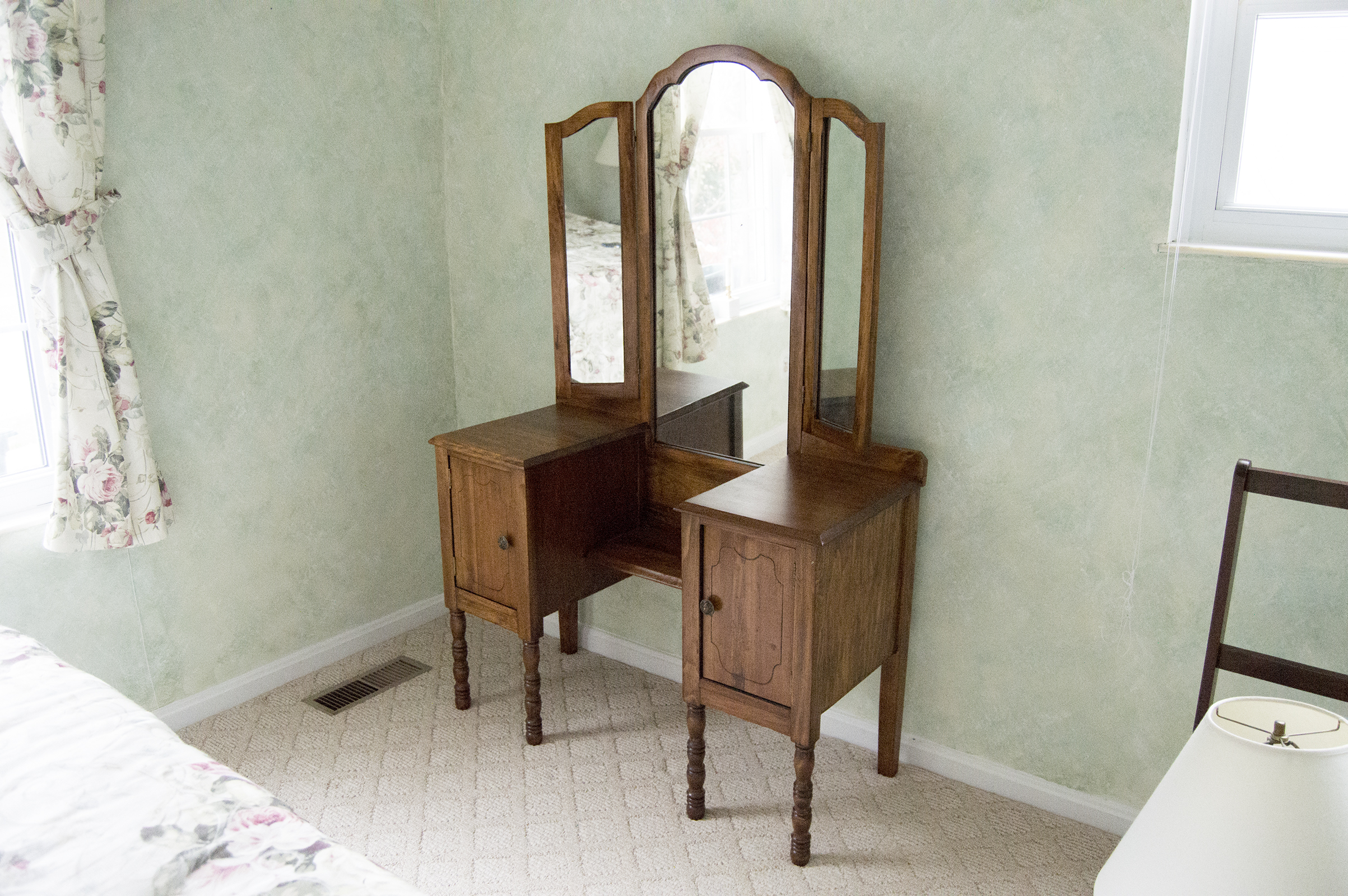 Wooden Vanity