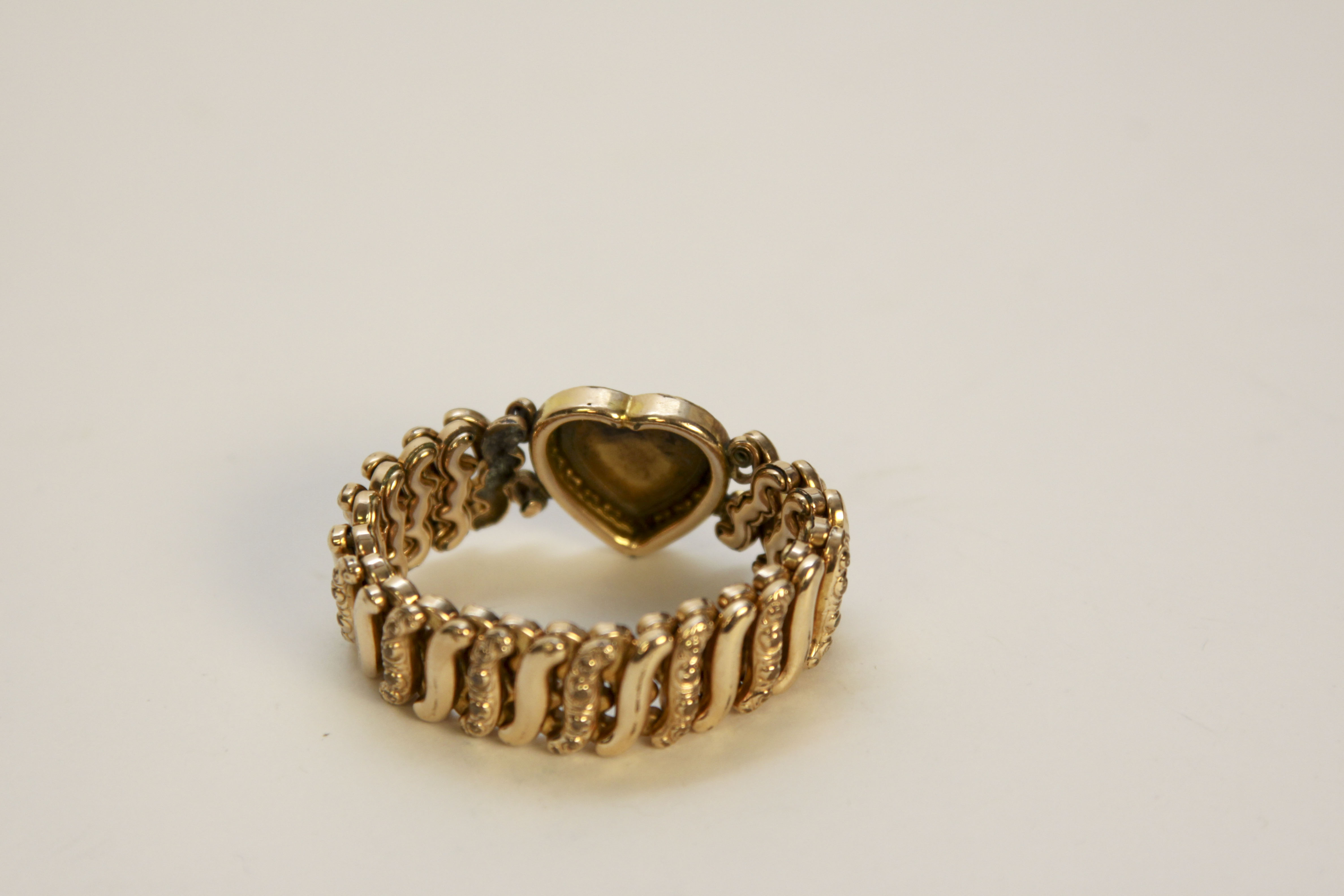 Victorian Gold-Filled Monogrammed Flex Bracelet