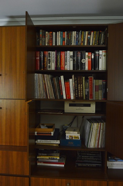 Mid Century Modern Walnut Bher BMZ Component Wall