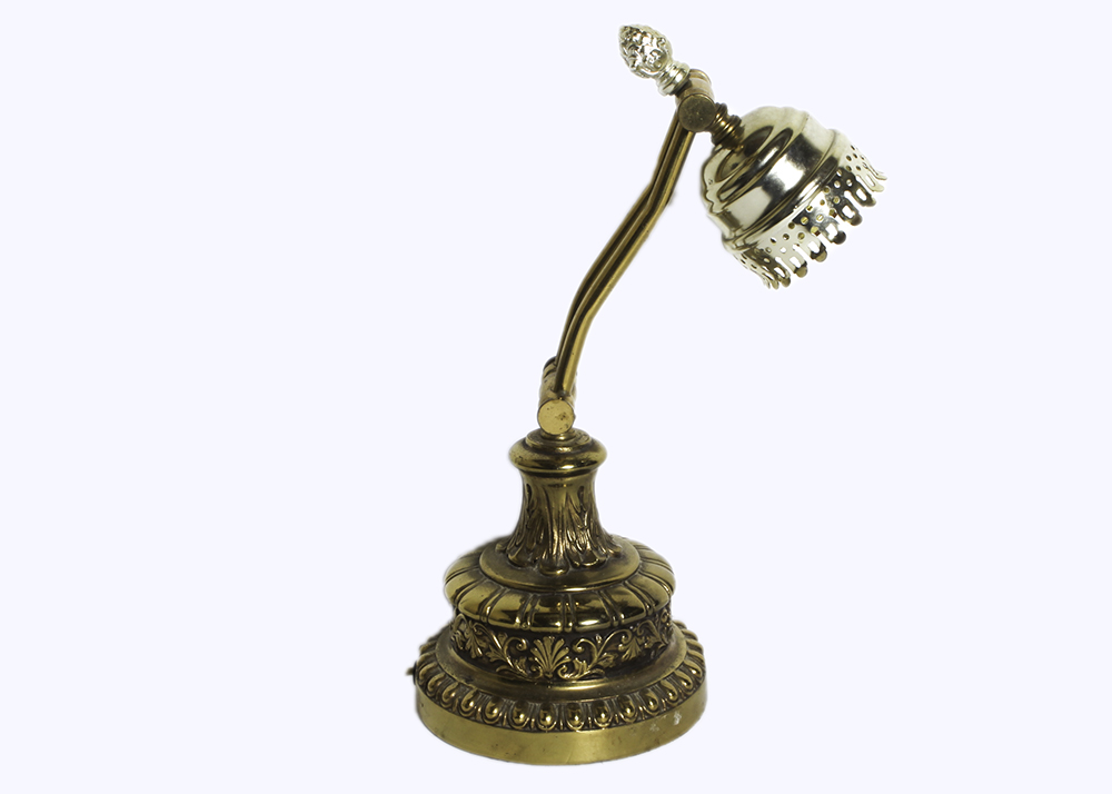 Pair of Vintage Bronze Tone Table Lamps