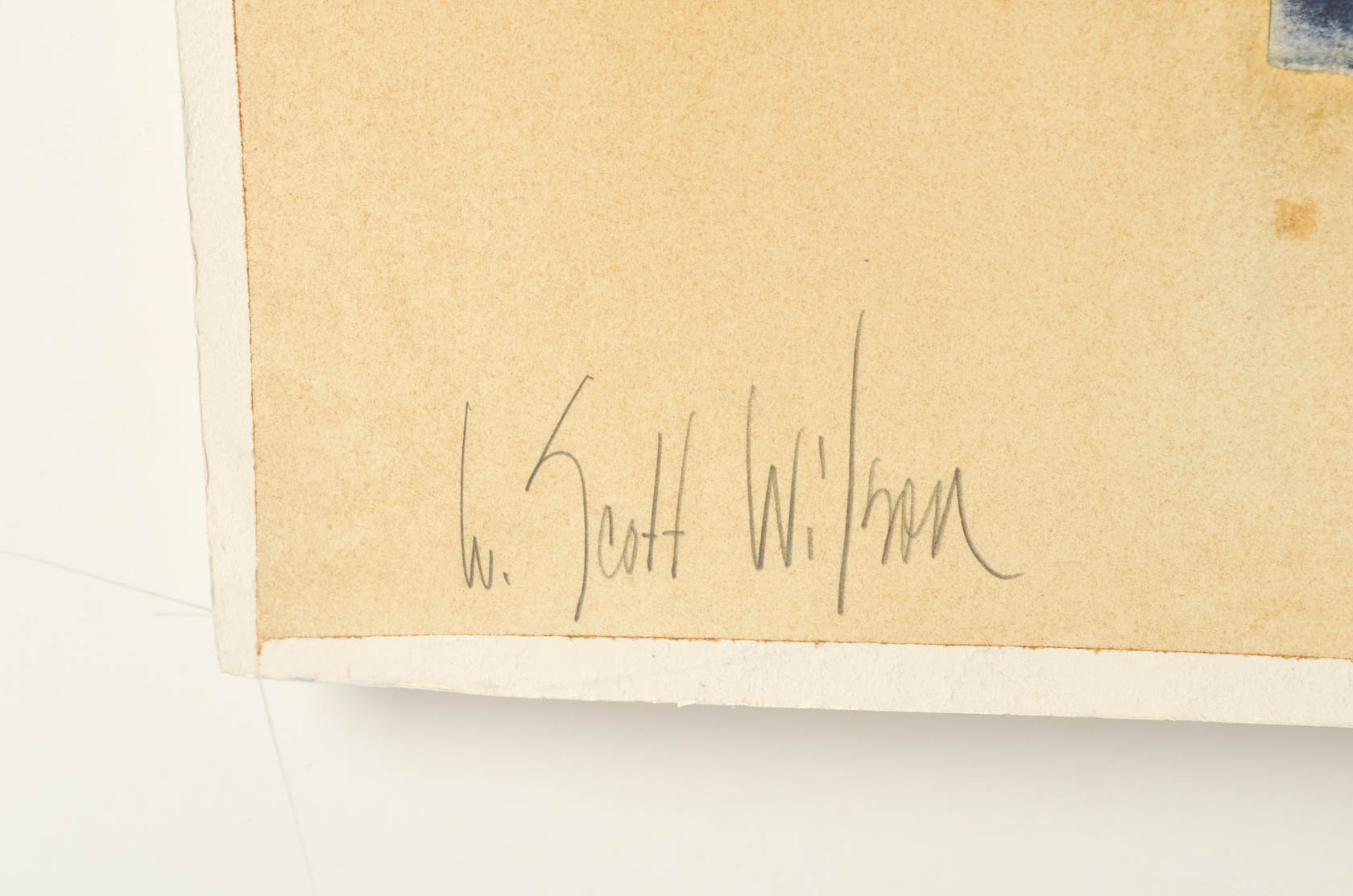 Original Signed Drawing by W. Scott Wilson
