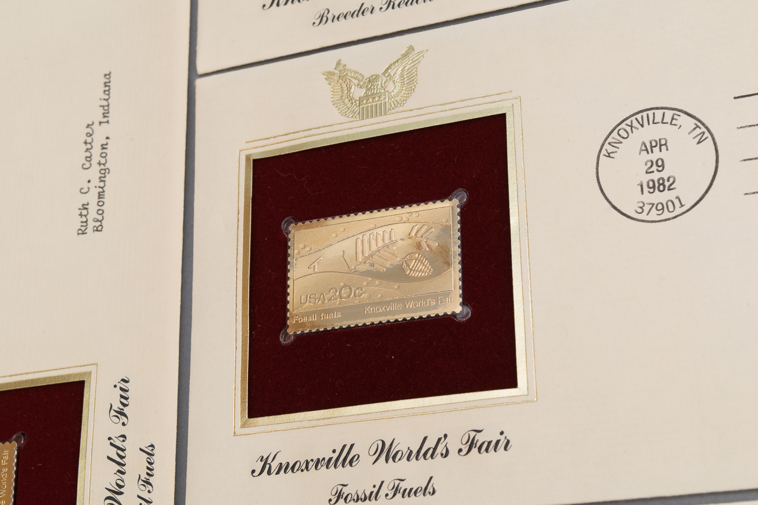 Commemorative Stamps for Knoxville World's Fair by Charley Harper