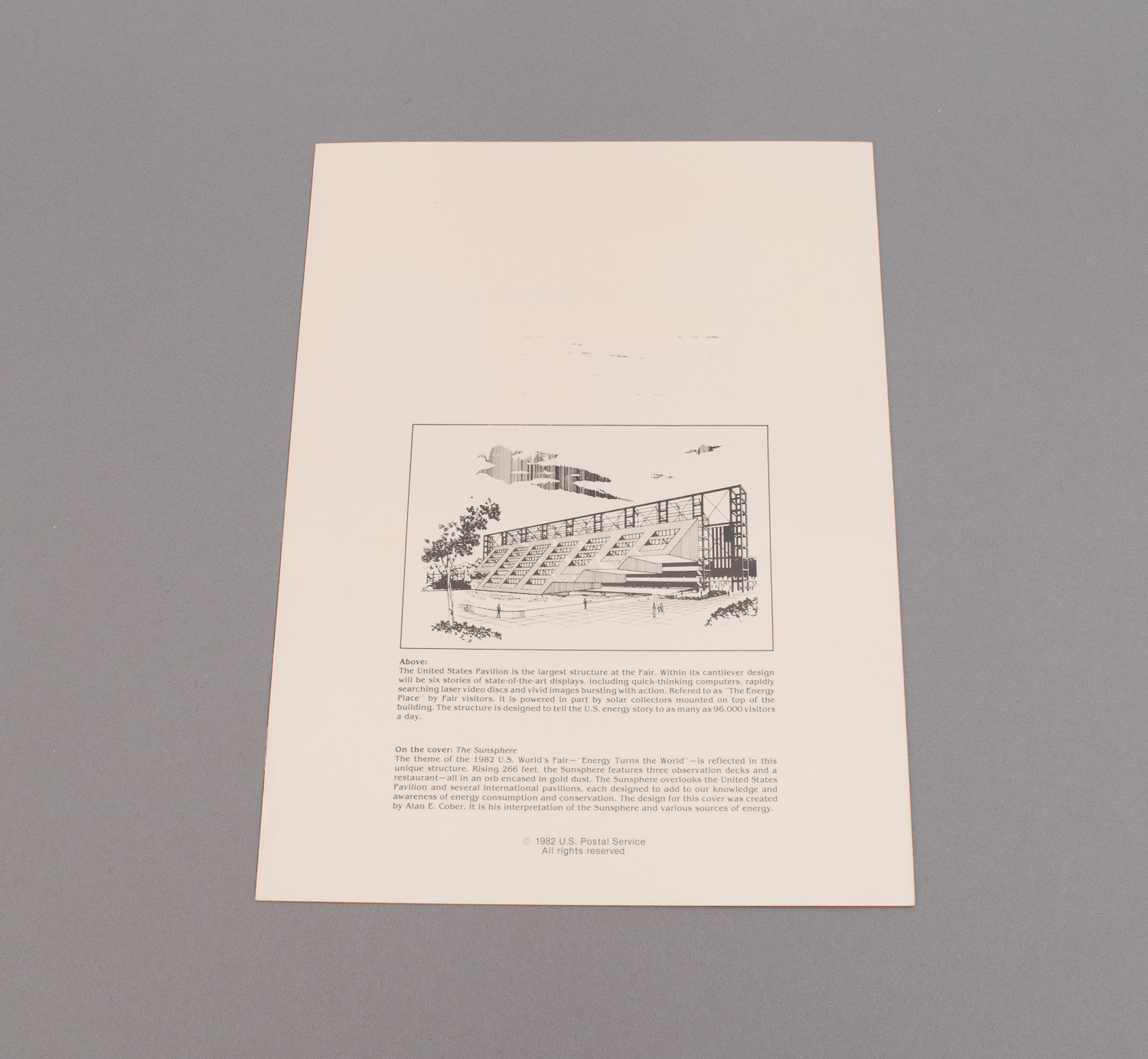 Commemorative Stamps for Knoxville World's Fair by Charley Harper