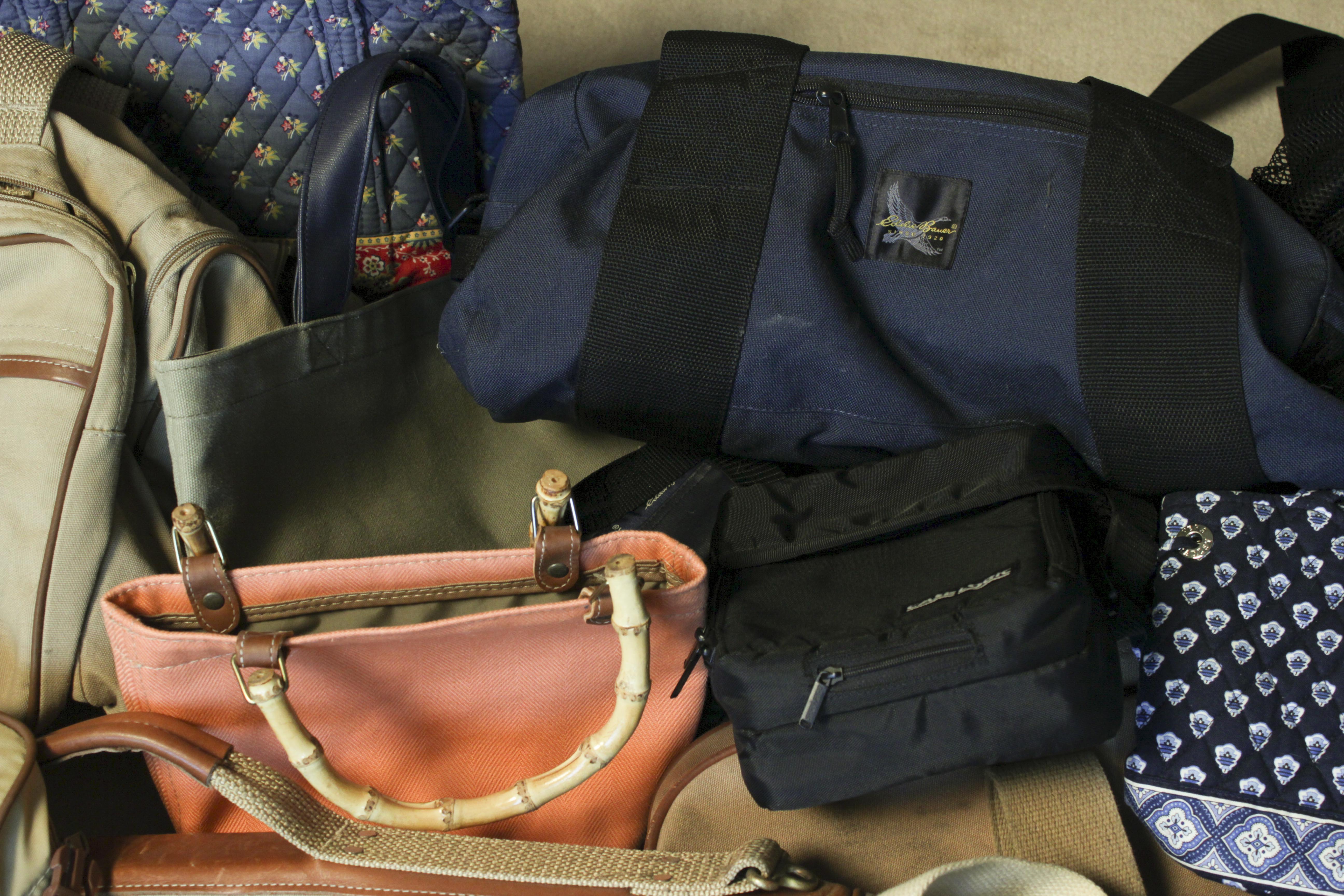 Collection of Travel Bags and Accessories