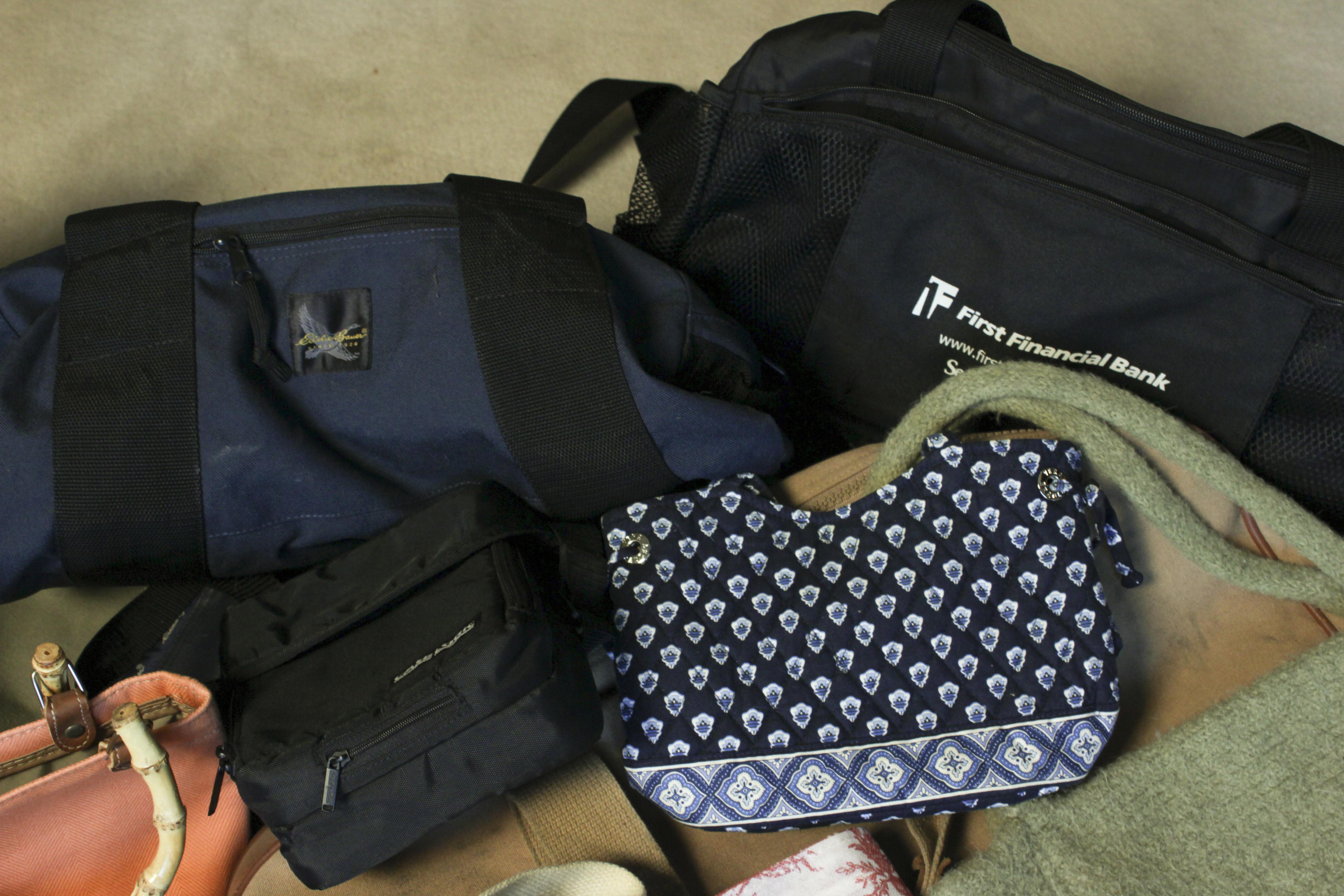 Collection of Travel Bags and Accessories