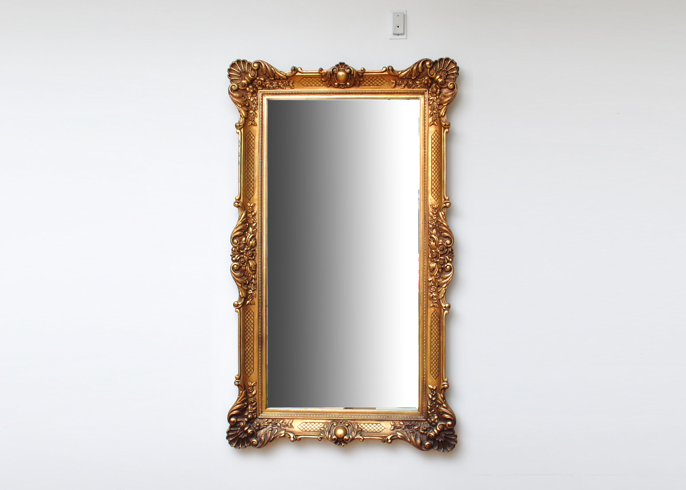 Large Ornate Vintage Mirror